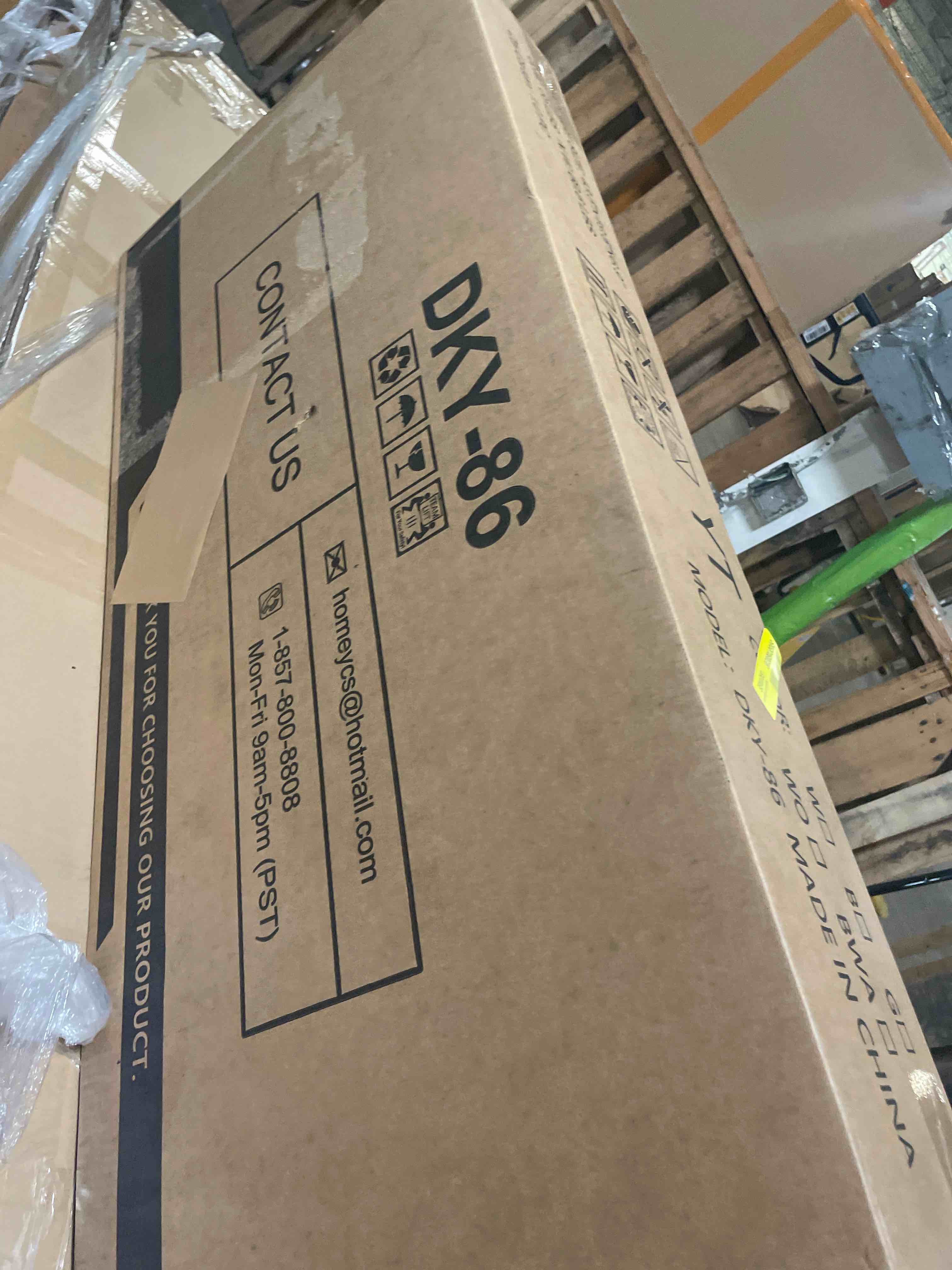 Condition photo showing New/Like New for 8ft closet system, 96'' closet organizer system with 3 hanging rods, wall mount bedroom wardrobe with 3 drawers walk-in closet, adjustable cloth garment rack from 5 to 8ft (cut to fit), white