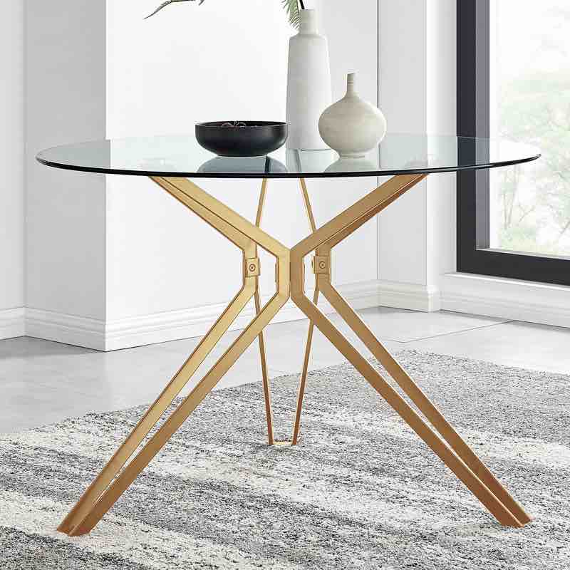 EBPROTH Chowchilla Round Table Top (only glass top)