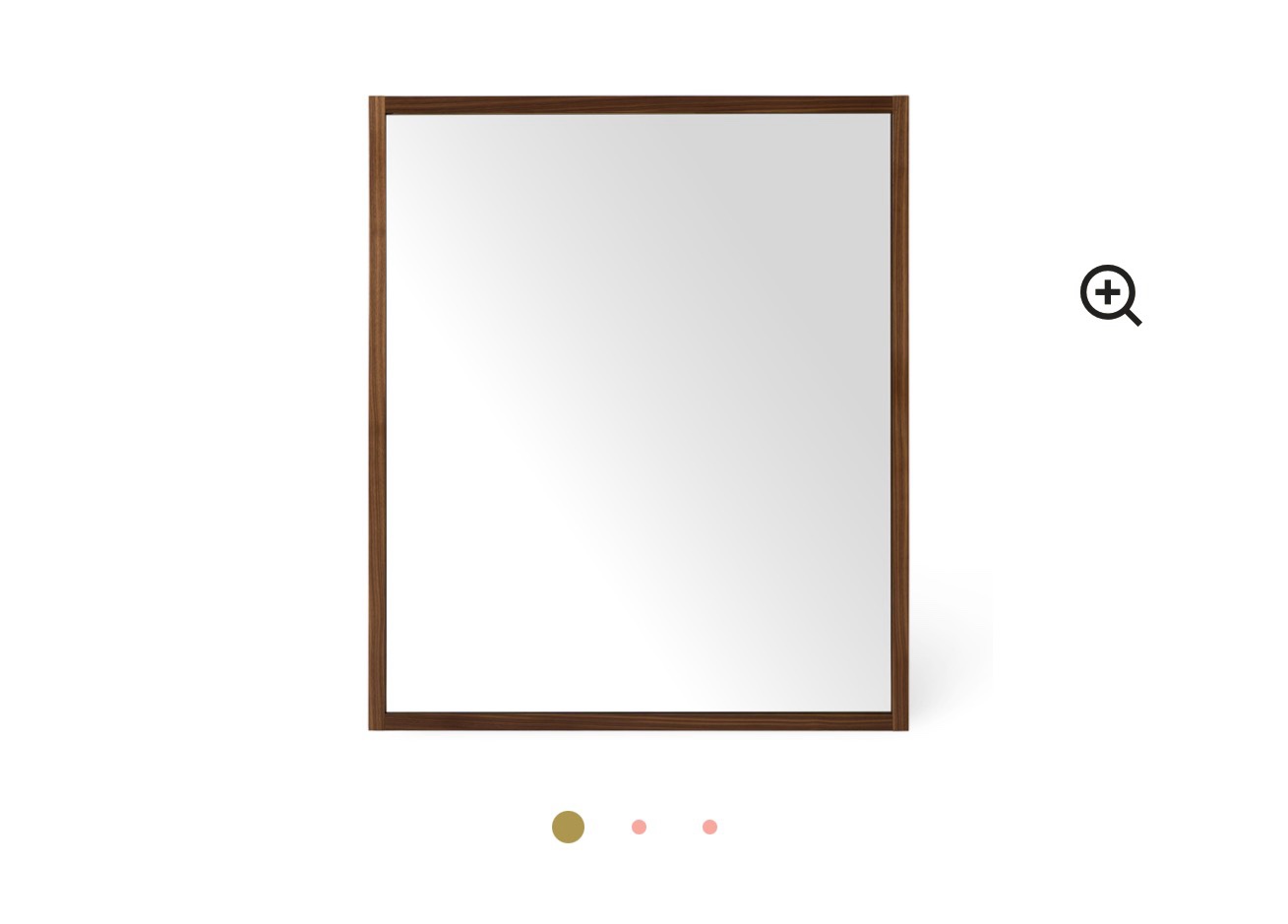 Berlin - Modern Walnut Mirror