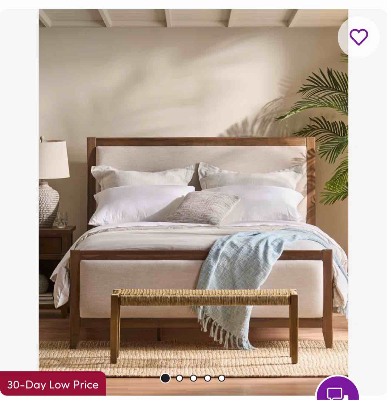Gralin Upholstered Platform Bed