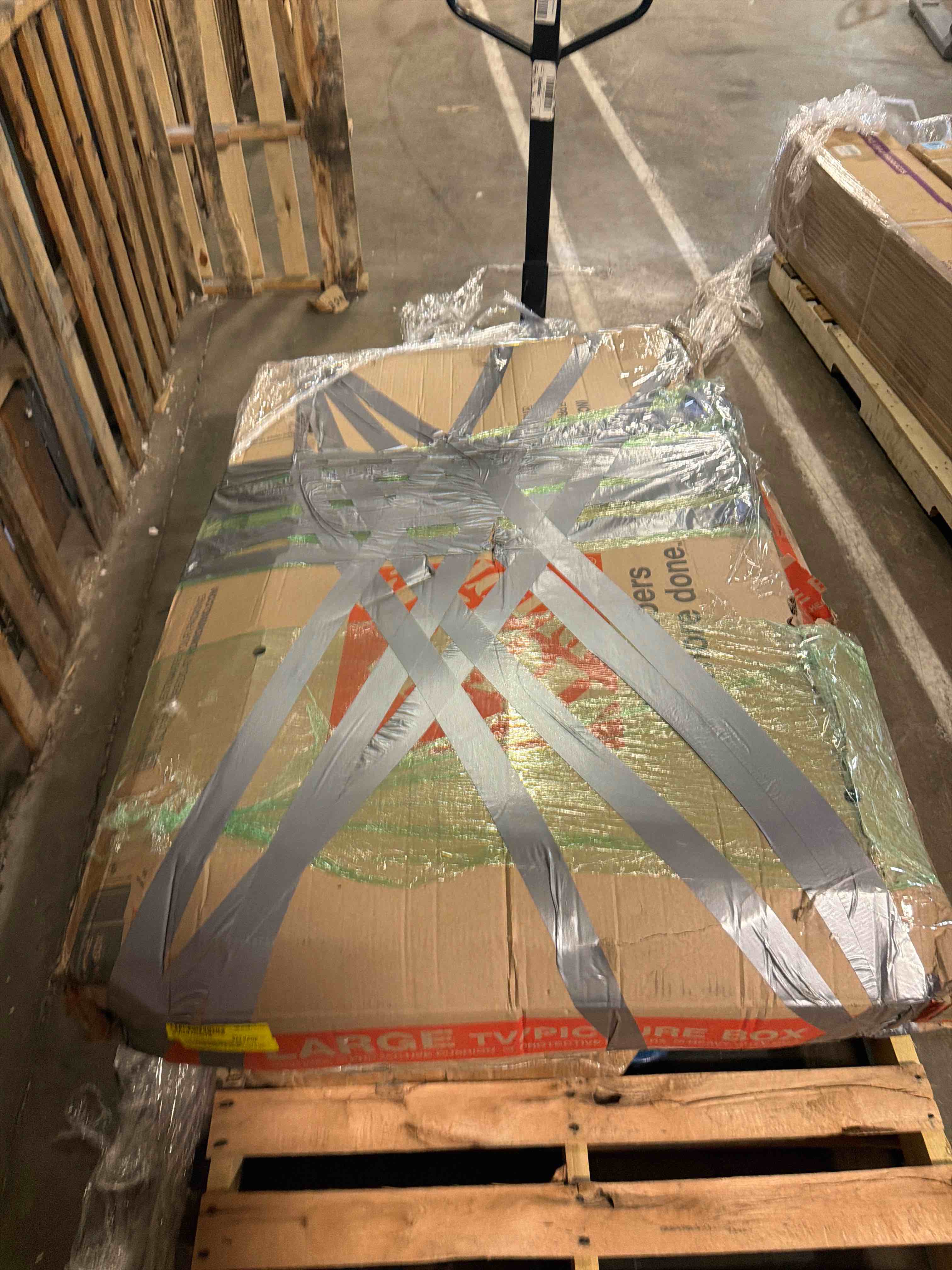 Condition photo showing As Is for jandi 3 drawer platform loft bed with built-in-de