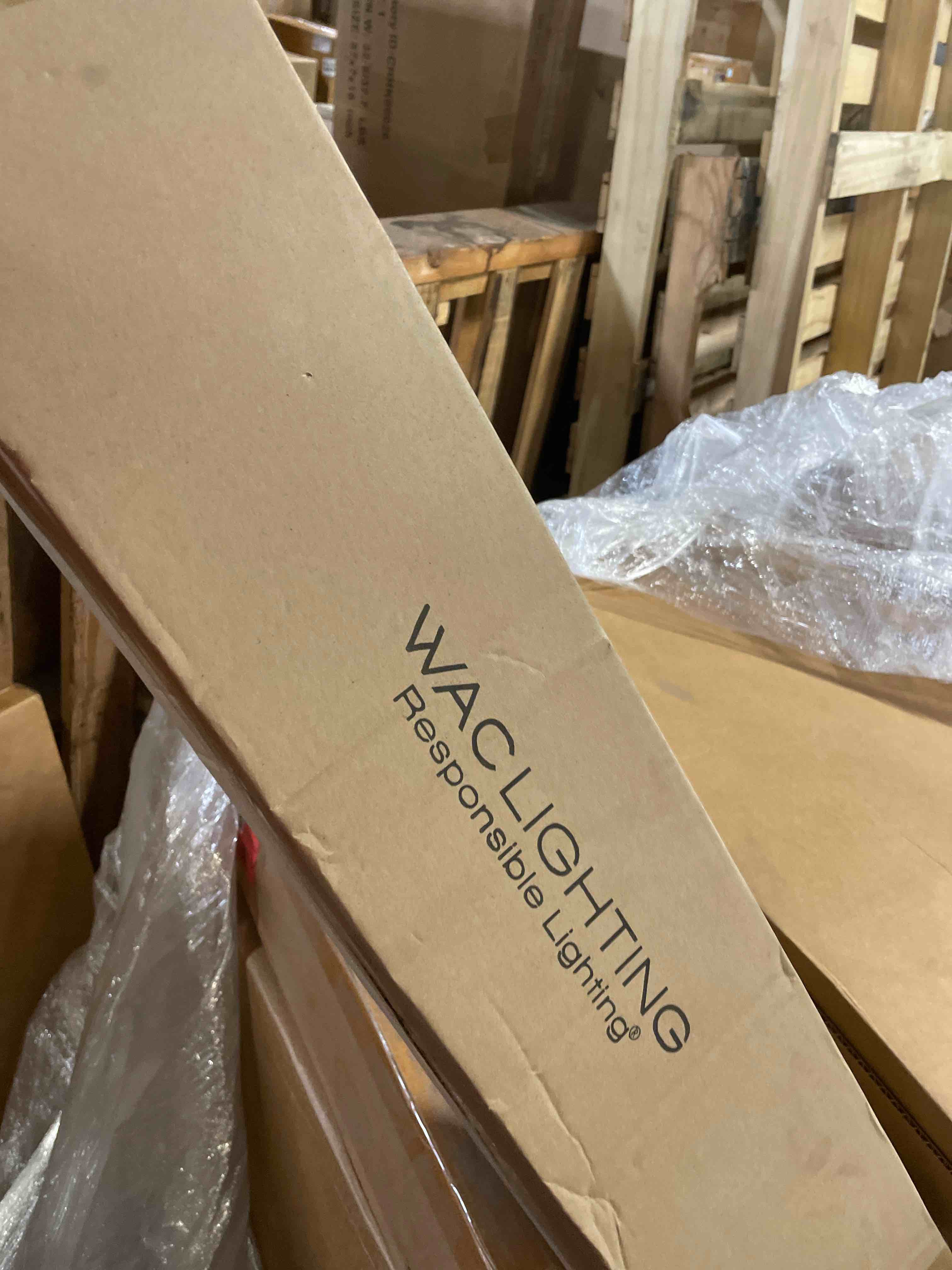 Condition photo showing New/Like New for wac landscape lighting, linear led 12v path and area light 2700k in bronze