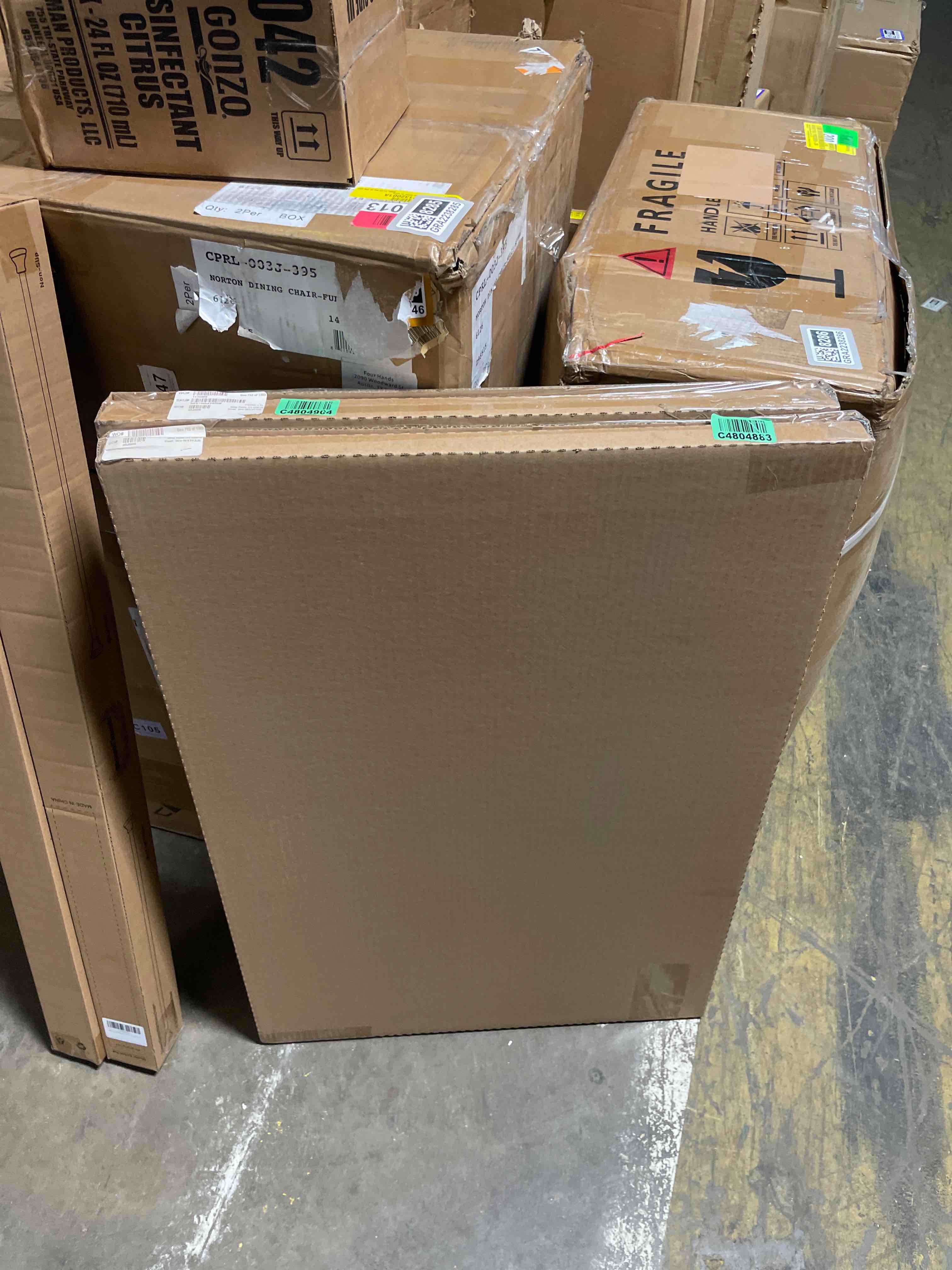 Condition photo showing New/Like New for artwall jolina anthony  abstract cold  gallery-wrapped canvas