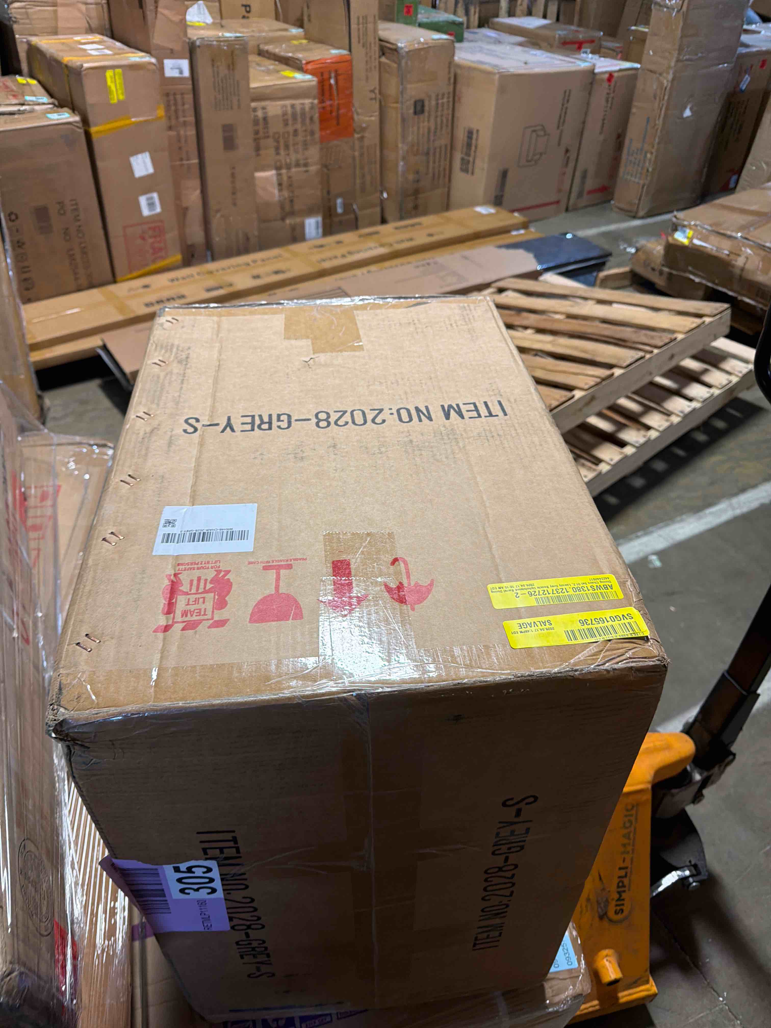 Condition photo showing New/Like New for dining chairs set of 2, luxury grey boucle upholstered barrel dining  