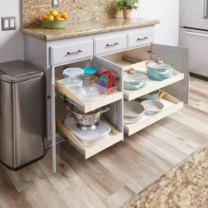 Accessory, Fixed Shelf Slide-Out Fi