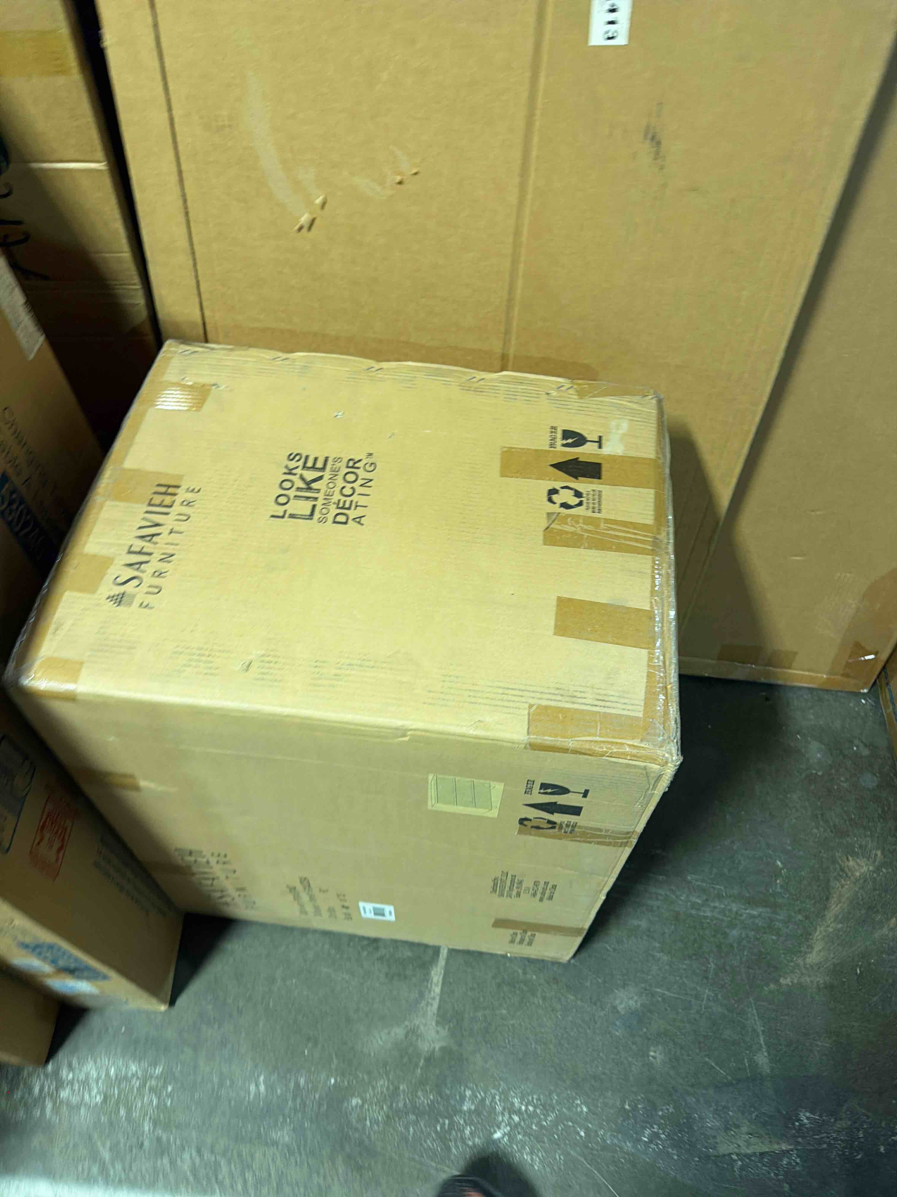 Condition photo showing New/Like New for coaster furniture sandy beach 3-drawer night stand black 201322