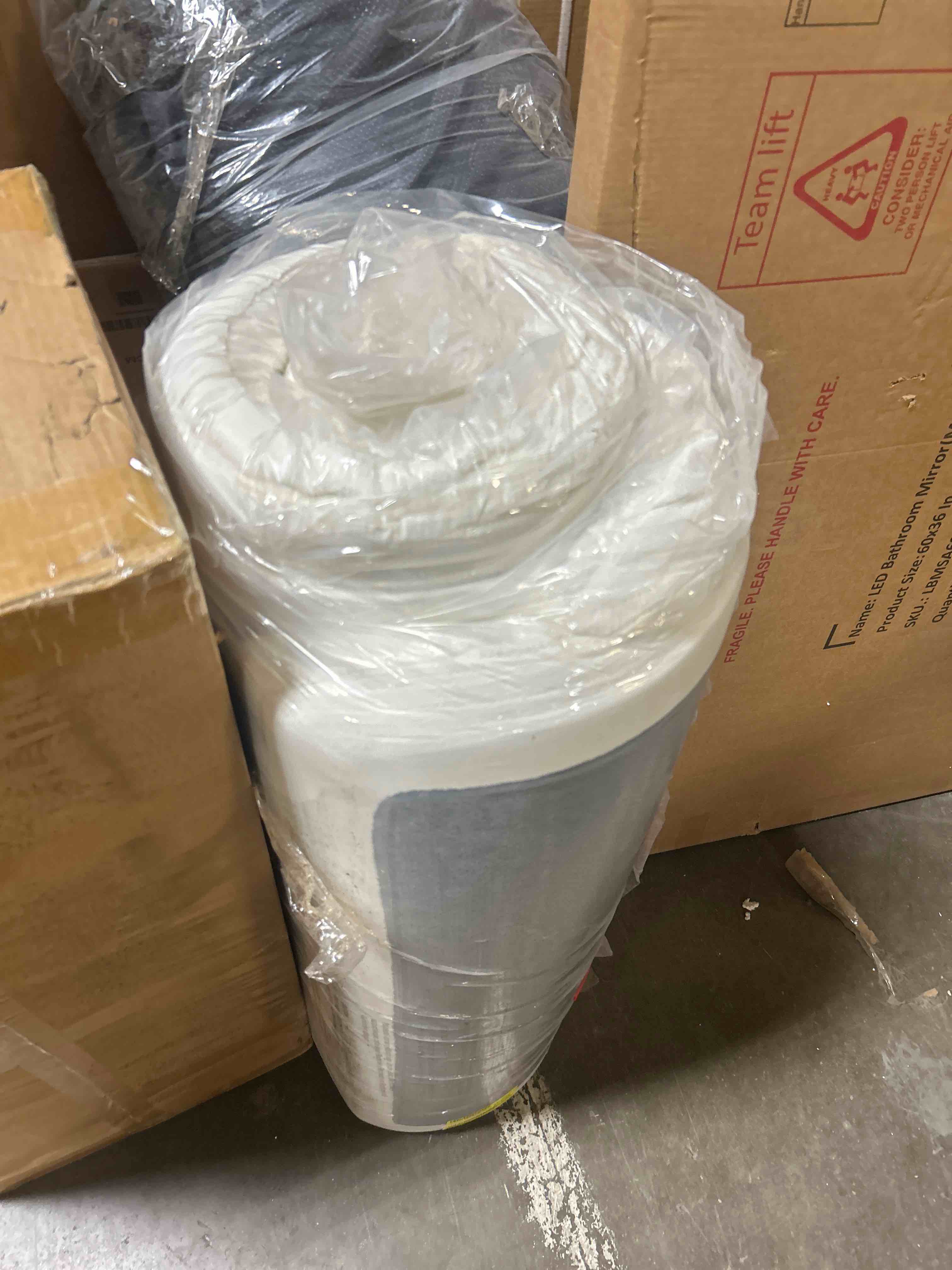 Condition photo showing New/Like New for nectar classic 12β twin mattress - medium firm - contouring memory foam - cooling top layer - support & pressure-relief - mattress in a box - 365-night trial & forever warranty twin classic 12" mattress