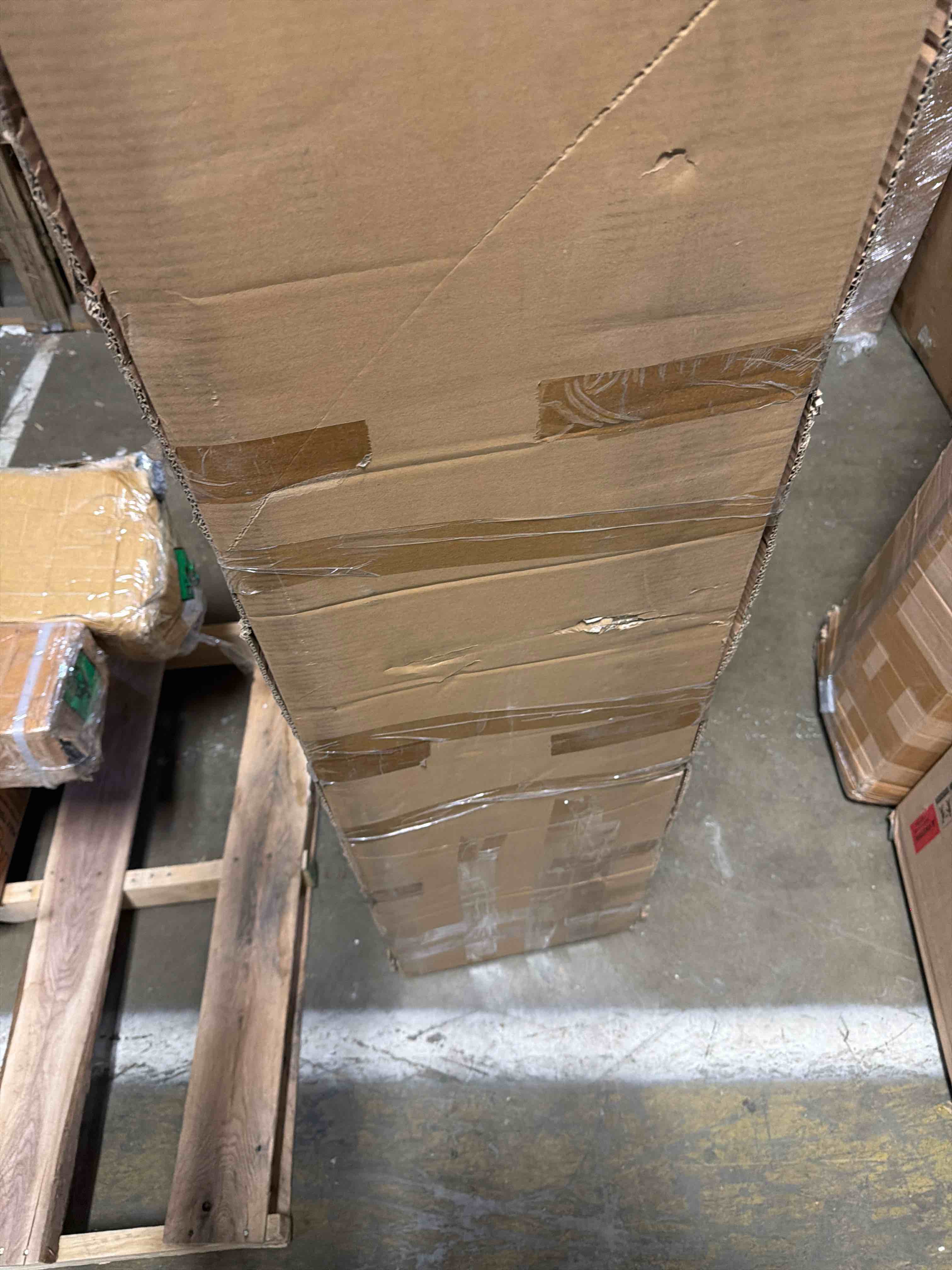 Condition photo showing As Is for hally sinks & tables h bun pan rack 20 tier with wheels, commercial bakery racking of aluminum for full & half sheet - kitchen, restaurant, cafeteria, pizzeria, hotel and home, 26" l x 20" w x 69" h