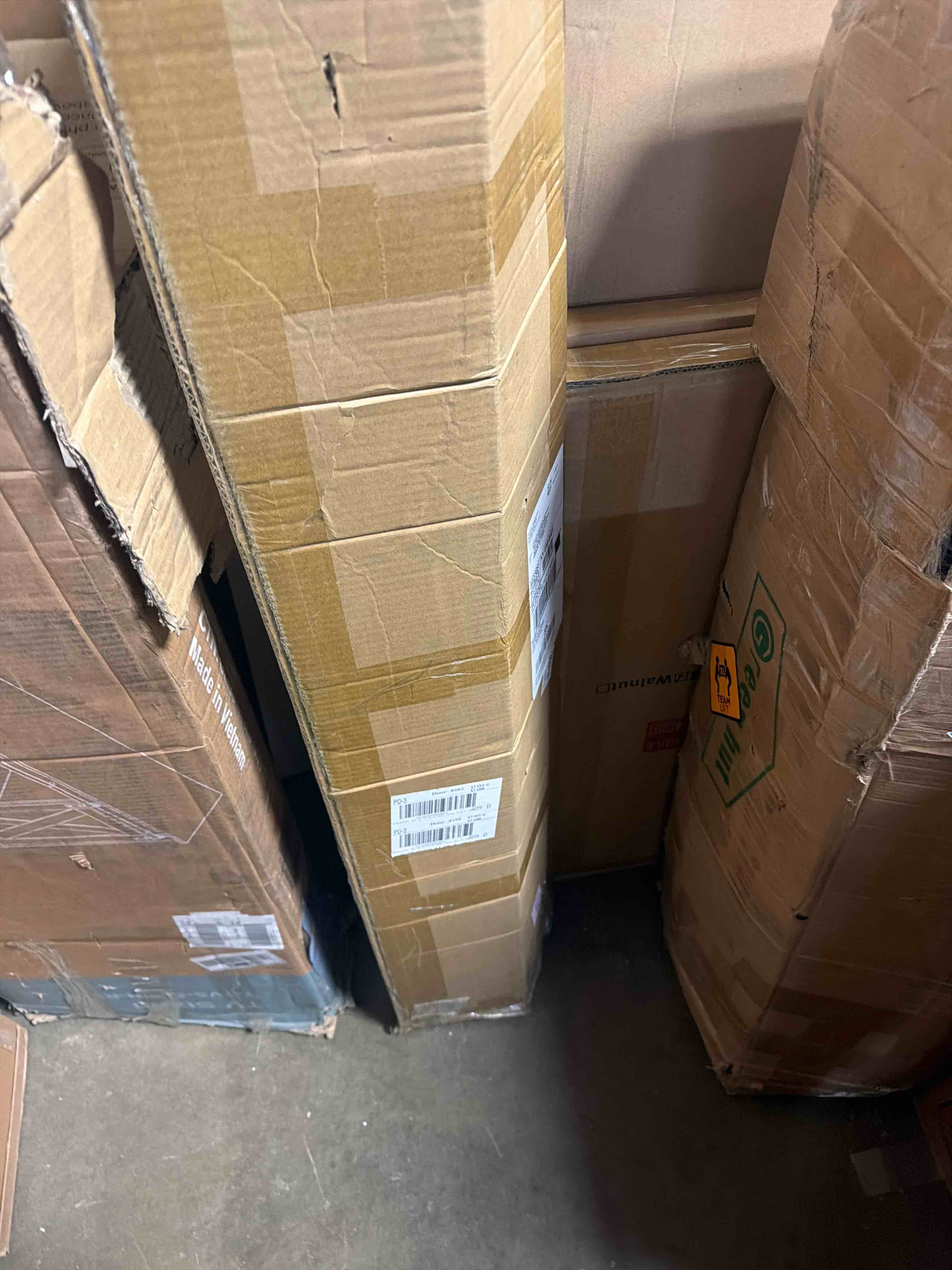 Condition photo showing New/Like New for 59" - 100" adjustable house floor wall jack post pole rod fit for leveling framing basement crawlspace beam roof, 2 pack 59"-100"