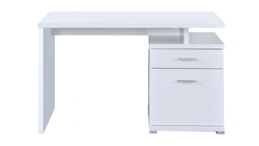 katzir 55.12'' w reversible desk with drawers