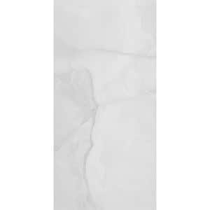Calgary Onyx 16 in. x 32 in. Polished Porcelain Marble Look Floor and Wall Tile (14.2 sq. ft. /Case)