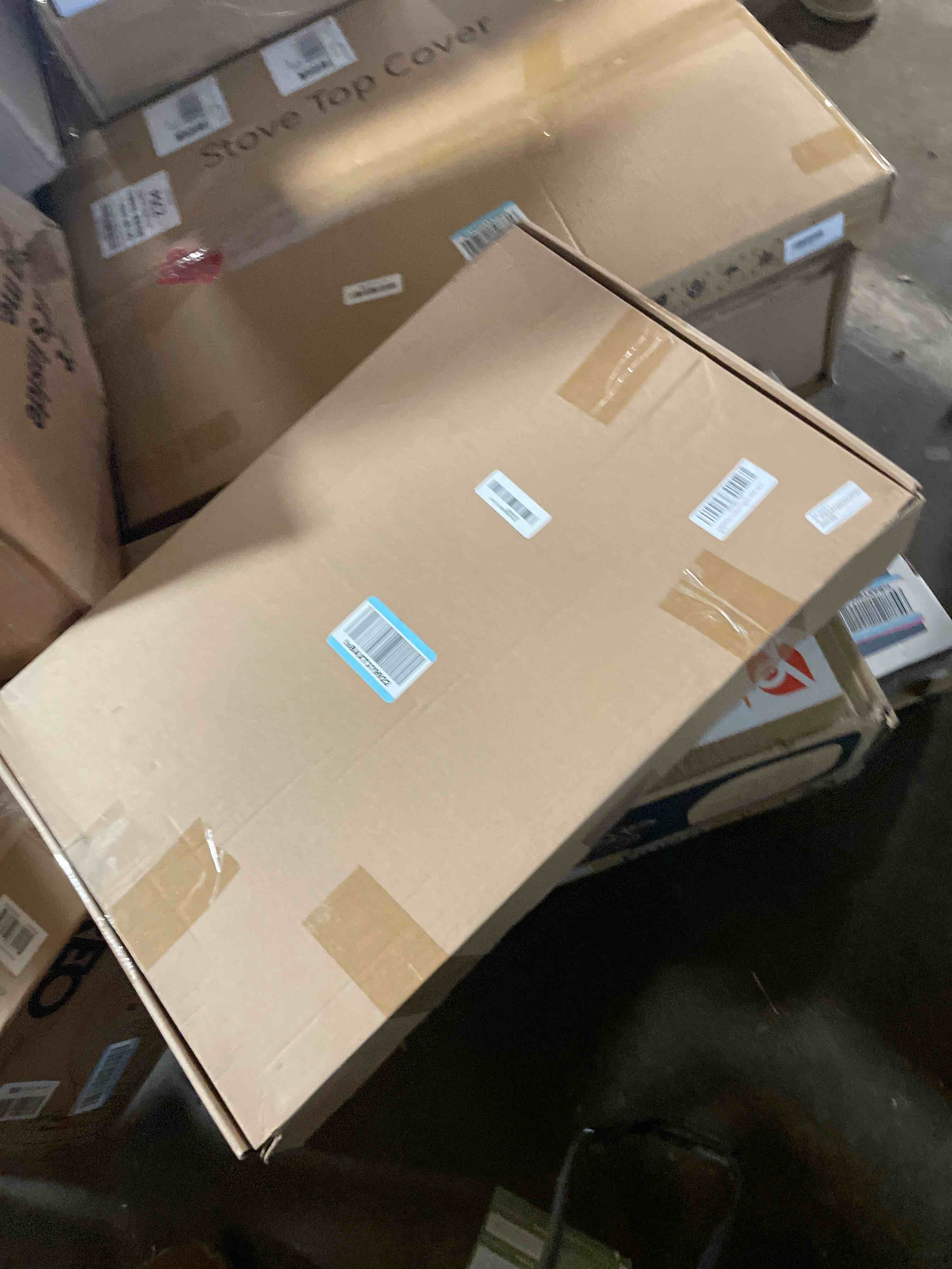 Condition photo showing New/Like New for SIGNINART Large Abstract Framed Canvas Wall Art Set of 3, Minimalist Boho Line Art Prints, Modern Neutral Aesthetic Wall Decor, Blue and White Art Paintings for Living Room, Bedroom, Office 16"x24" Minimalist Boho Line 16L" x 24W"