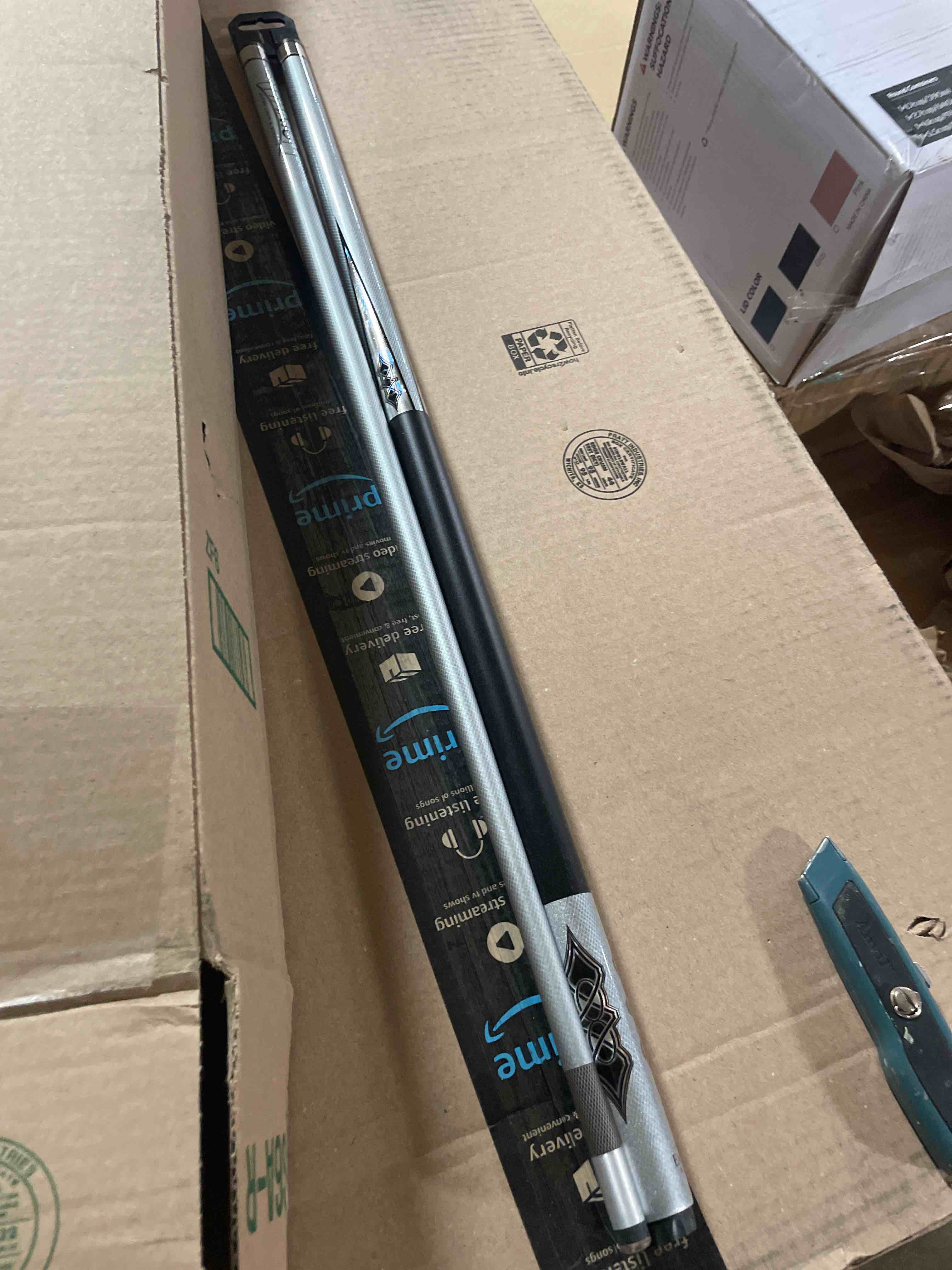 Condition photo showing New/Like New for EastPoint Sports Composite Billiard Pool Cue - 58 Inch - Features Premium Fiberglass Material, Titanium Reinforcement, Micro-Fiber Grip