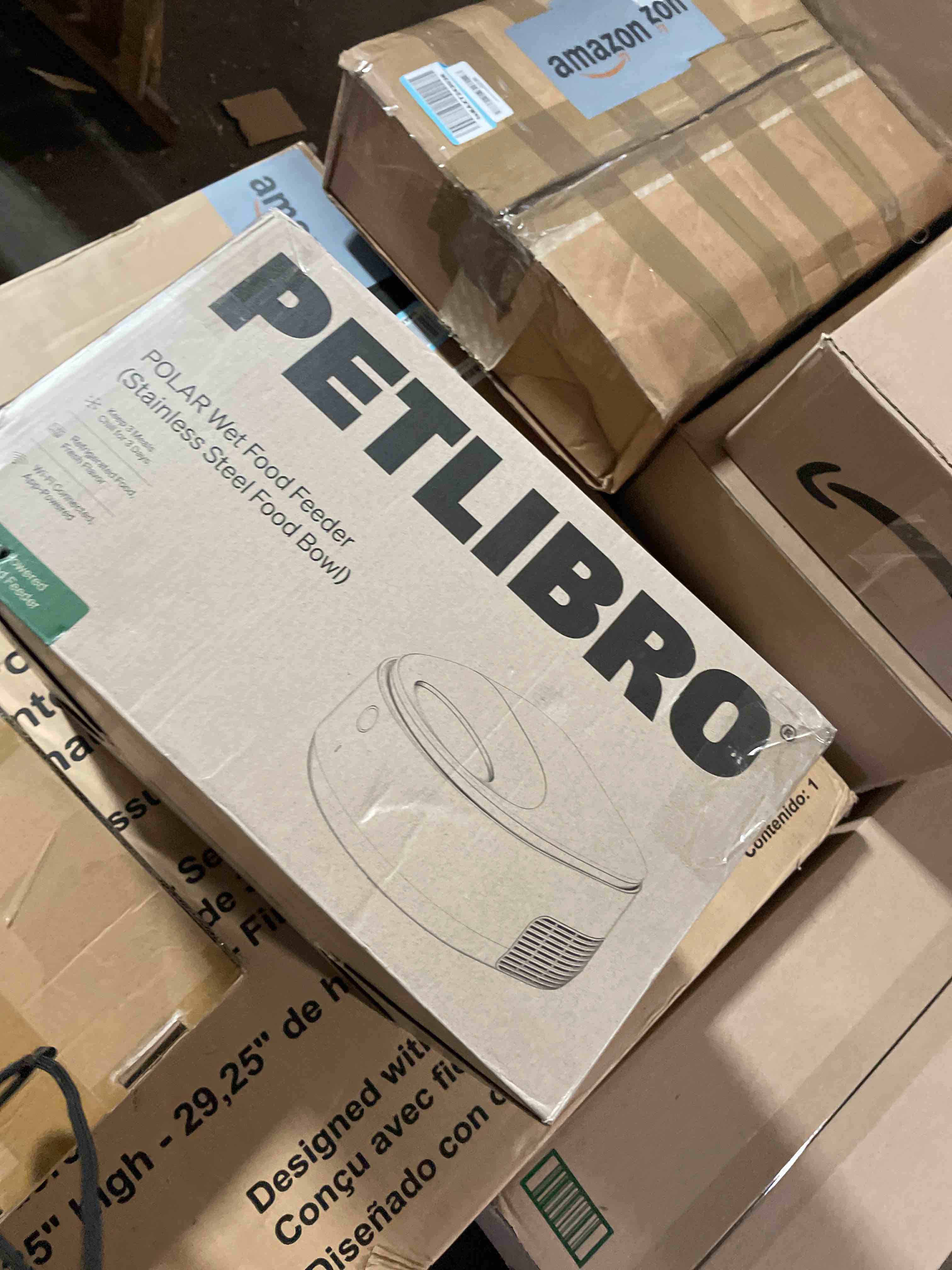 Condition photo showing New/Like New for PETLIBRO Automatic Cat Feeder Wet Food with Stainless Steel Bowl, Refrigerated Auto Cat Feeder with Semiconductor Cooling, 3 Fresh Meals for 3 Days, App-Controlled Pet Food Dispenser, Easy to Clean White Feeder