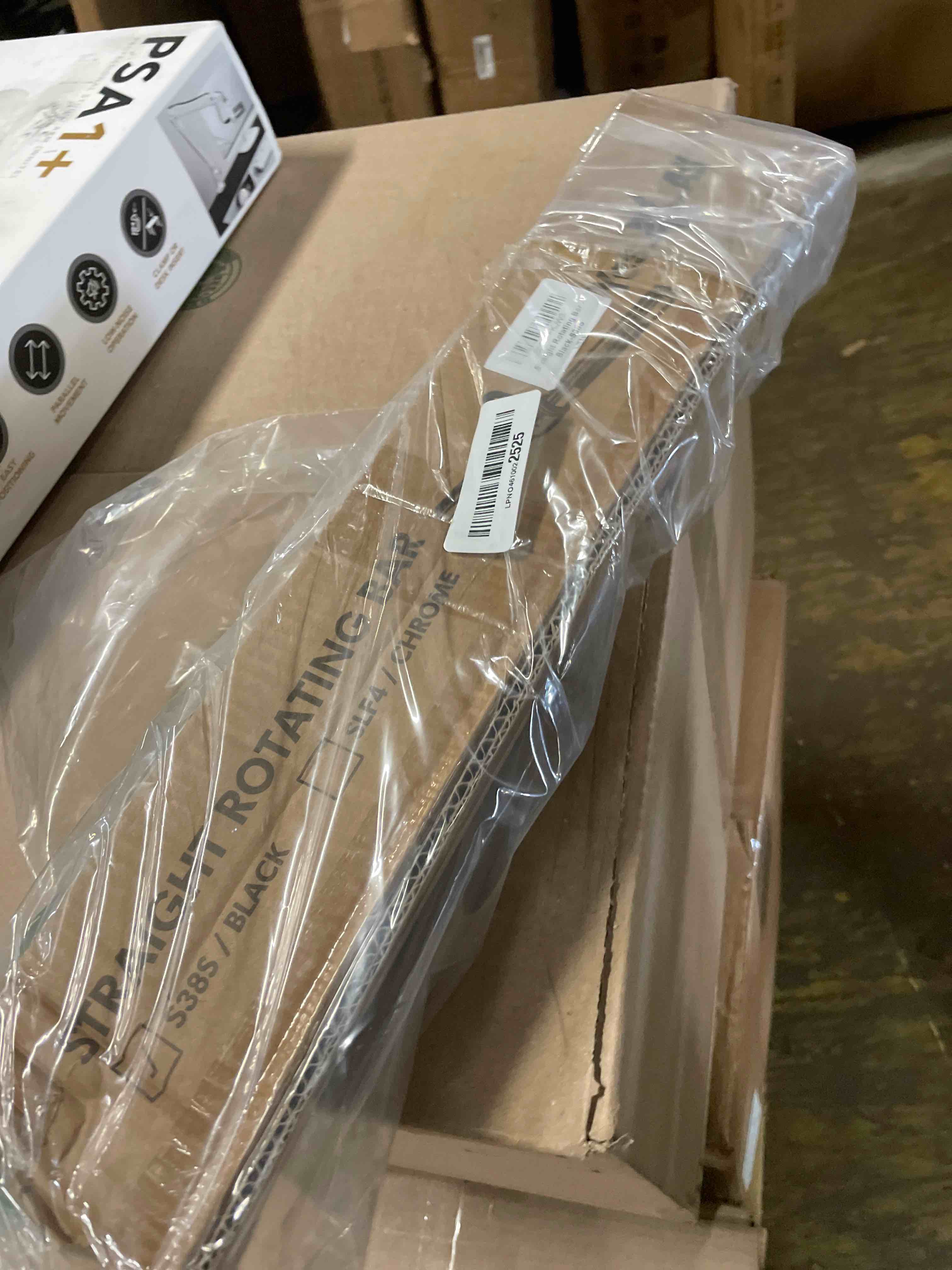 Condition photo showing Good Condition for Yes4All Cable Machine Attachment, Row Handles, Tricep Rope, Straight Bar, V Bar, LAT Pulldown Accessories Load 880 LB for Home Gym B. Straight Bar - Black