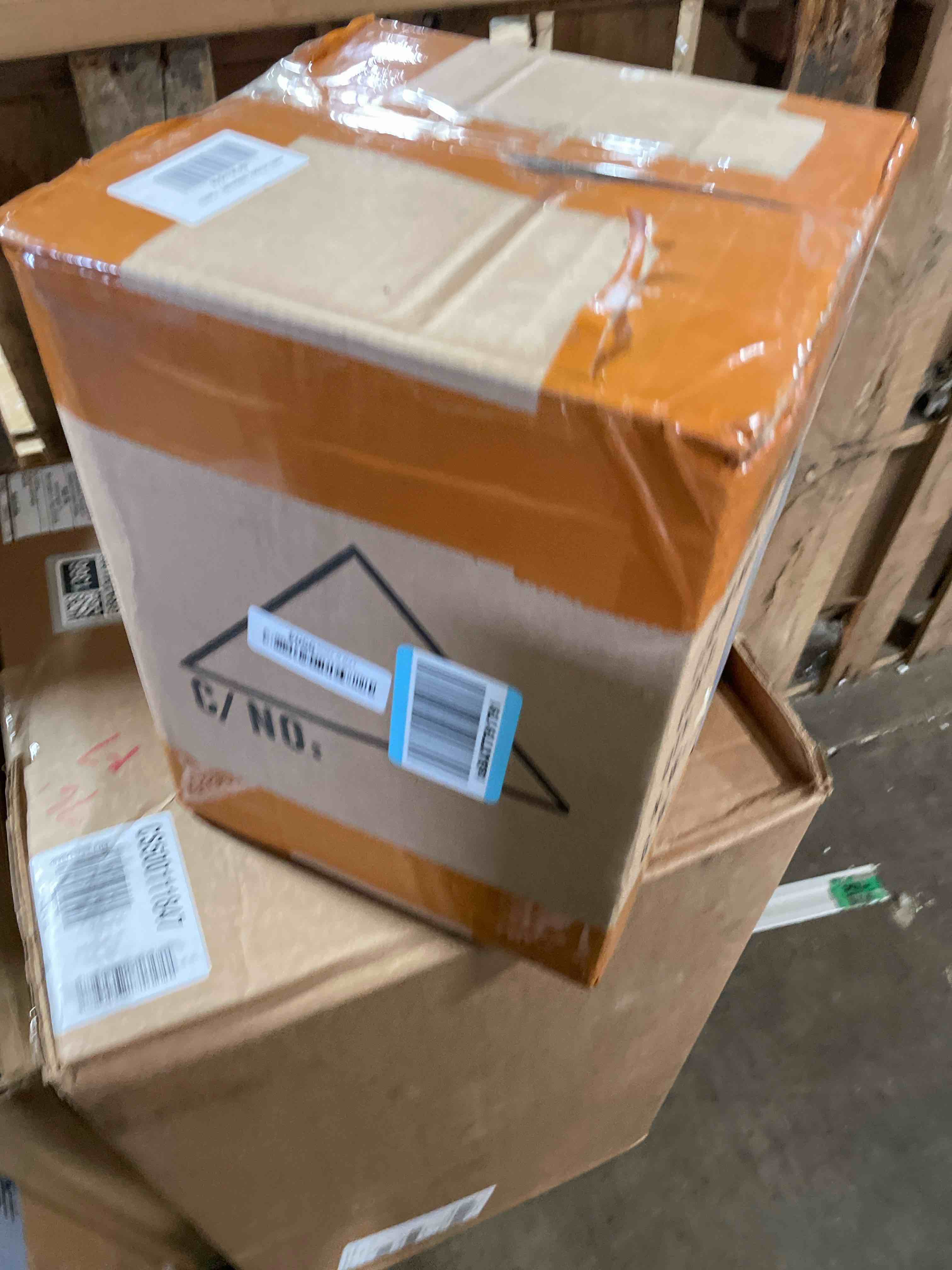 Condition photo showing Good Condition for COB Stage Lights with Barn Doors, COB Par Light 200W LED RGBW 4in1, DMX512 Master-Slave Sound DJ Lighting Spotlight Fresnel for Church Concert Wedding (4-Colors Style, 1)