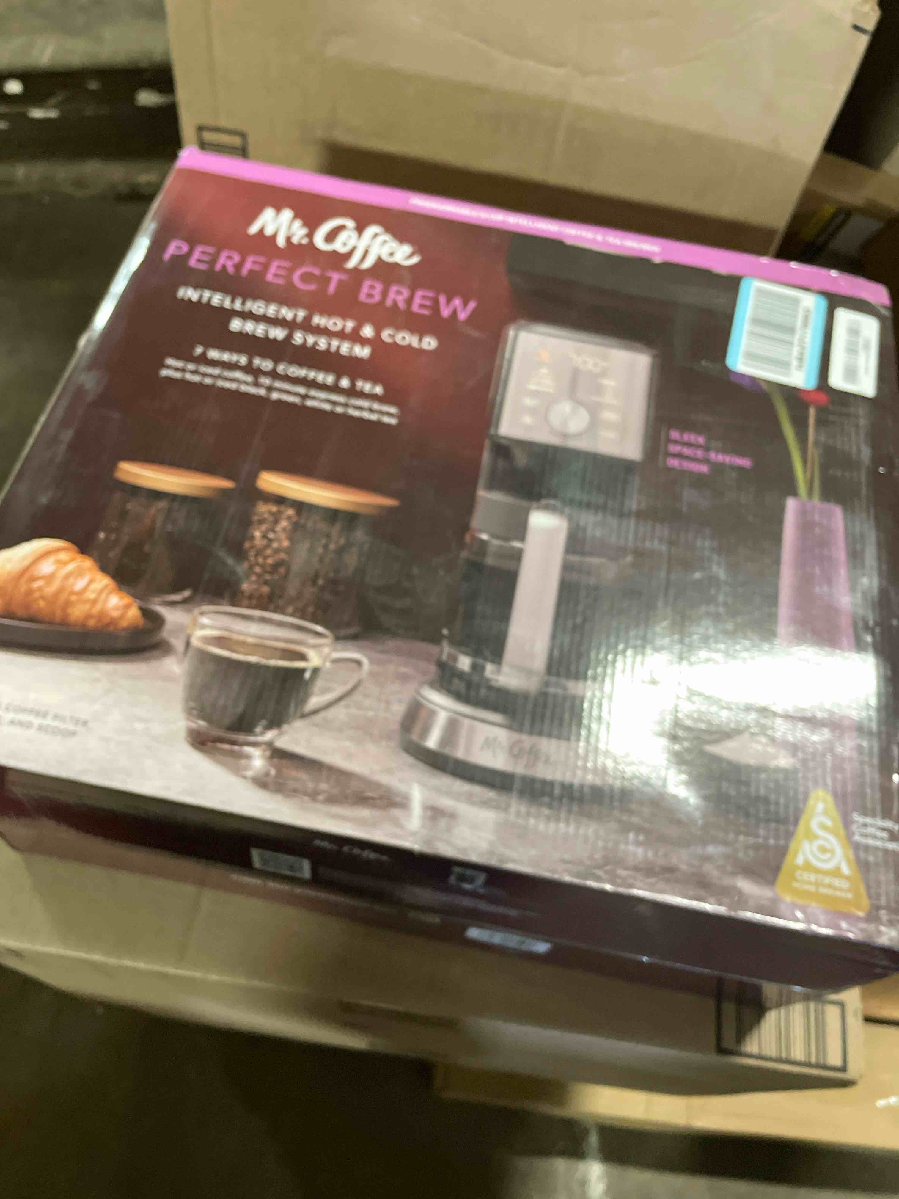 Condition photo showing New/Like New for Mr. Coffee Perfect Brew  Intelligent Coffee Maker  Cold Brew Maker & Tea Brewer