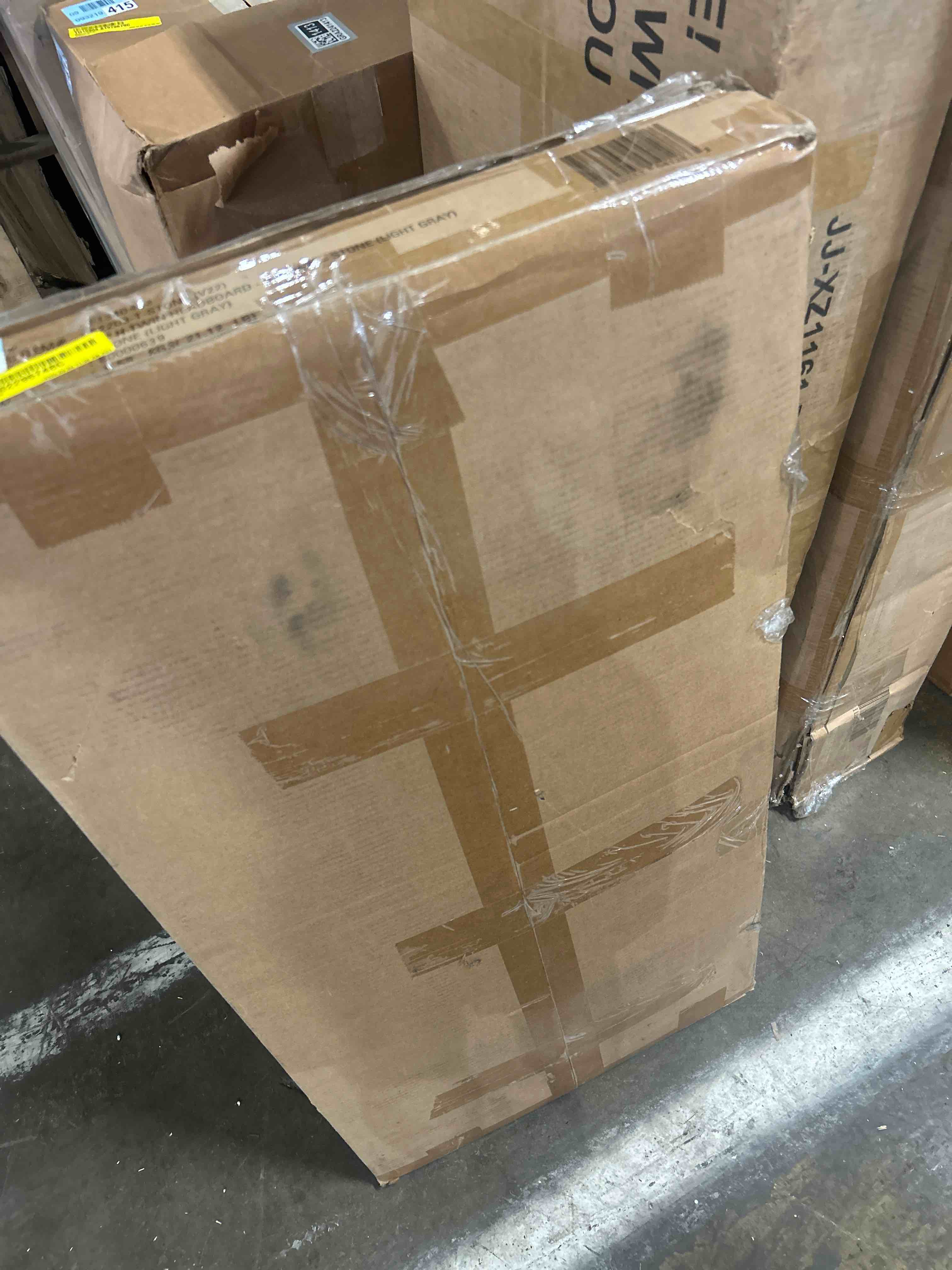 Condition photo showing New/Like New for Kahla Upholstered Headboard twin 