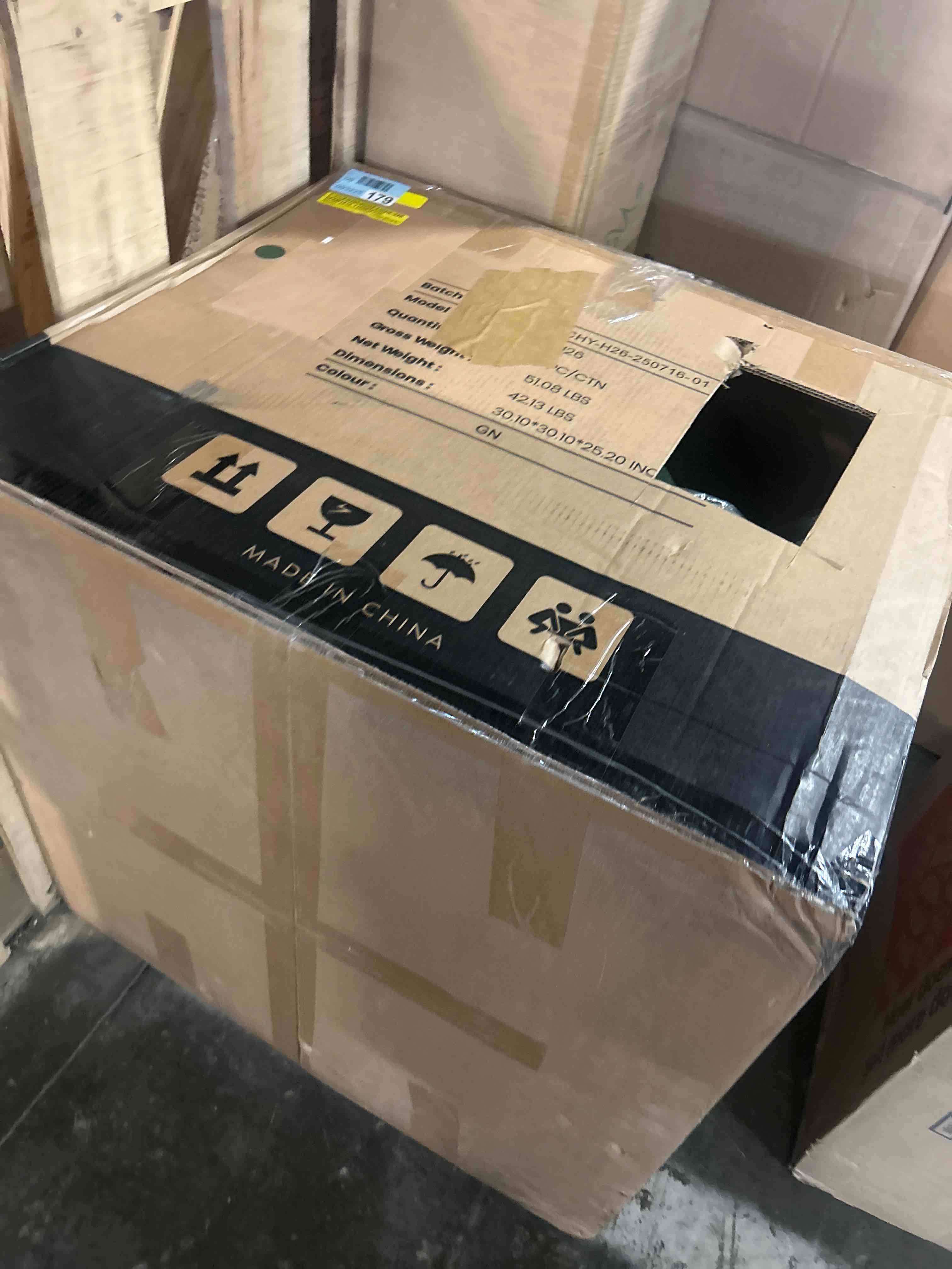 Condition photo showing New/Like New for Amold 29.5" Wide Upholstered Barrel Accent Armchair