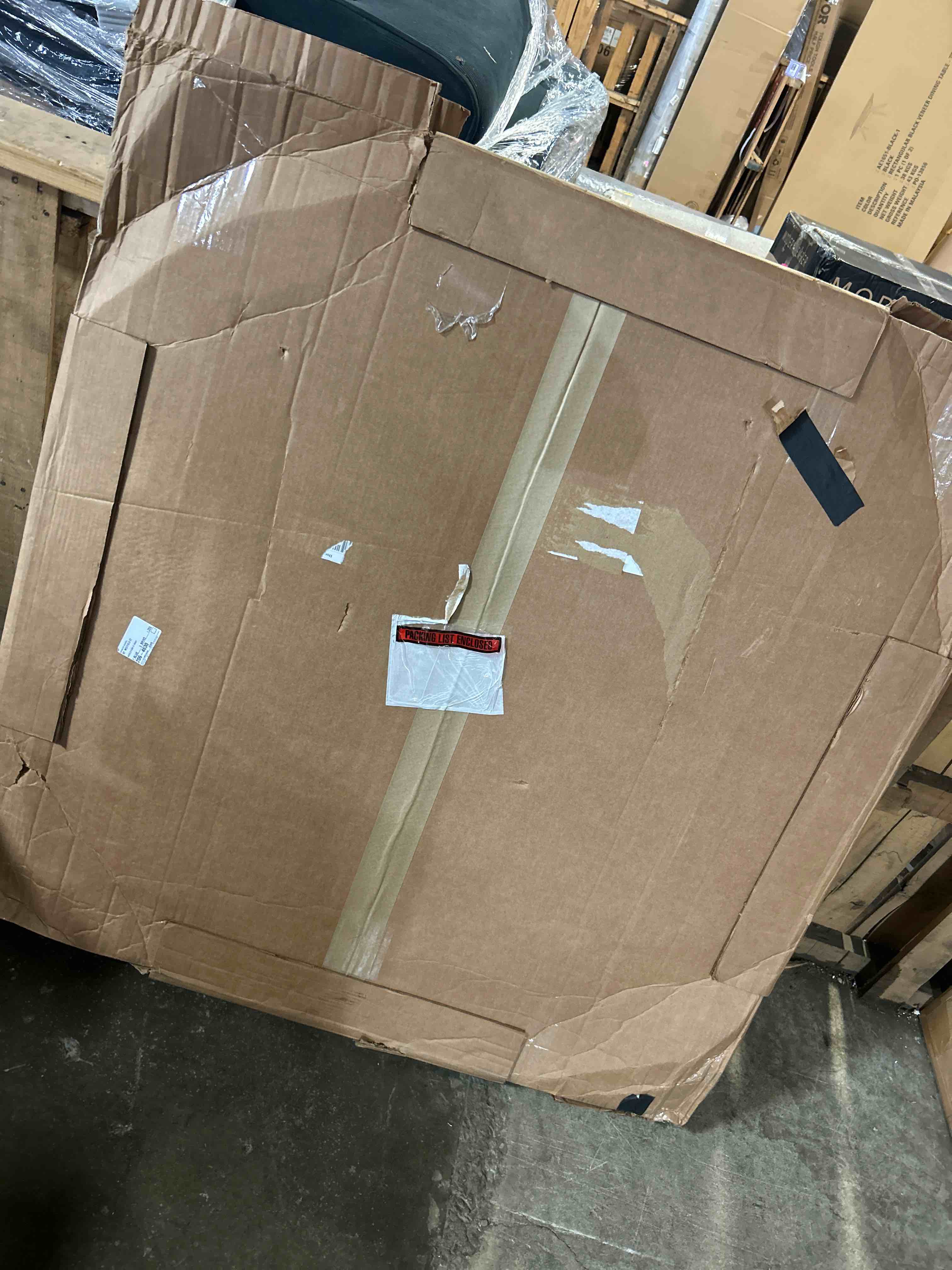 Condition photo showing Good Condition for Correll 48" Clover Shaped Classroom Activity Table, Height Adjustable (19"-29") White Durable High Pressure Laminate, School Furniture, Made in The USA