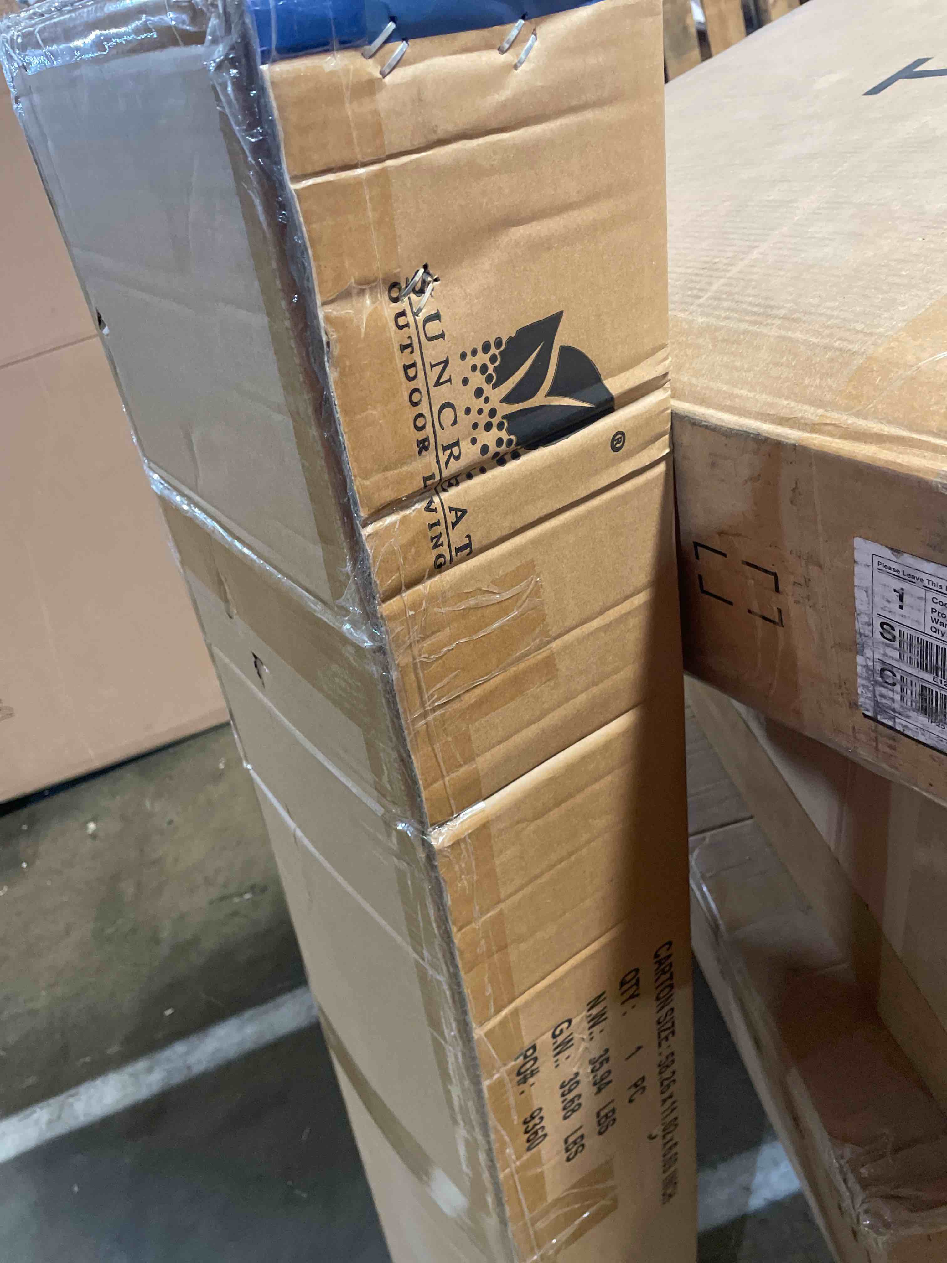 Condition photo showing New/Like New for SUNCREAT Double Portable Hammock with Stand, 2 Person Hammock with Curved Spreader Bar, Balance Ropes Included, Dark Gray