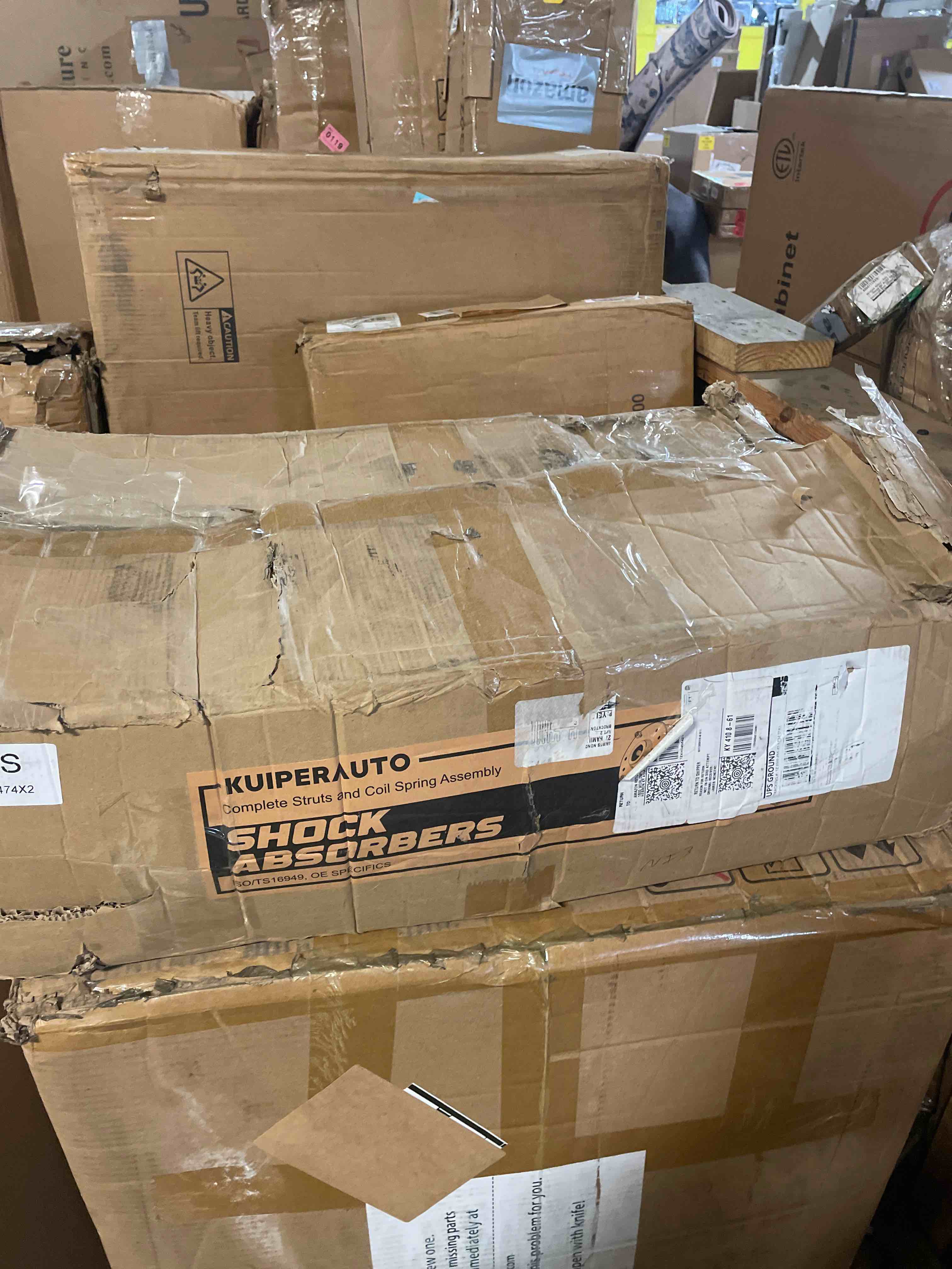 Condition photo showing New/Like New for Front Complete Strut Shock Absorber Coil Spring Assembly Compatible with 2010-2012 Chevy Camaro, 172212 172211 Left & Right Replacement Struts