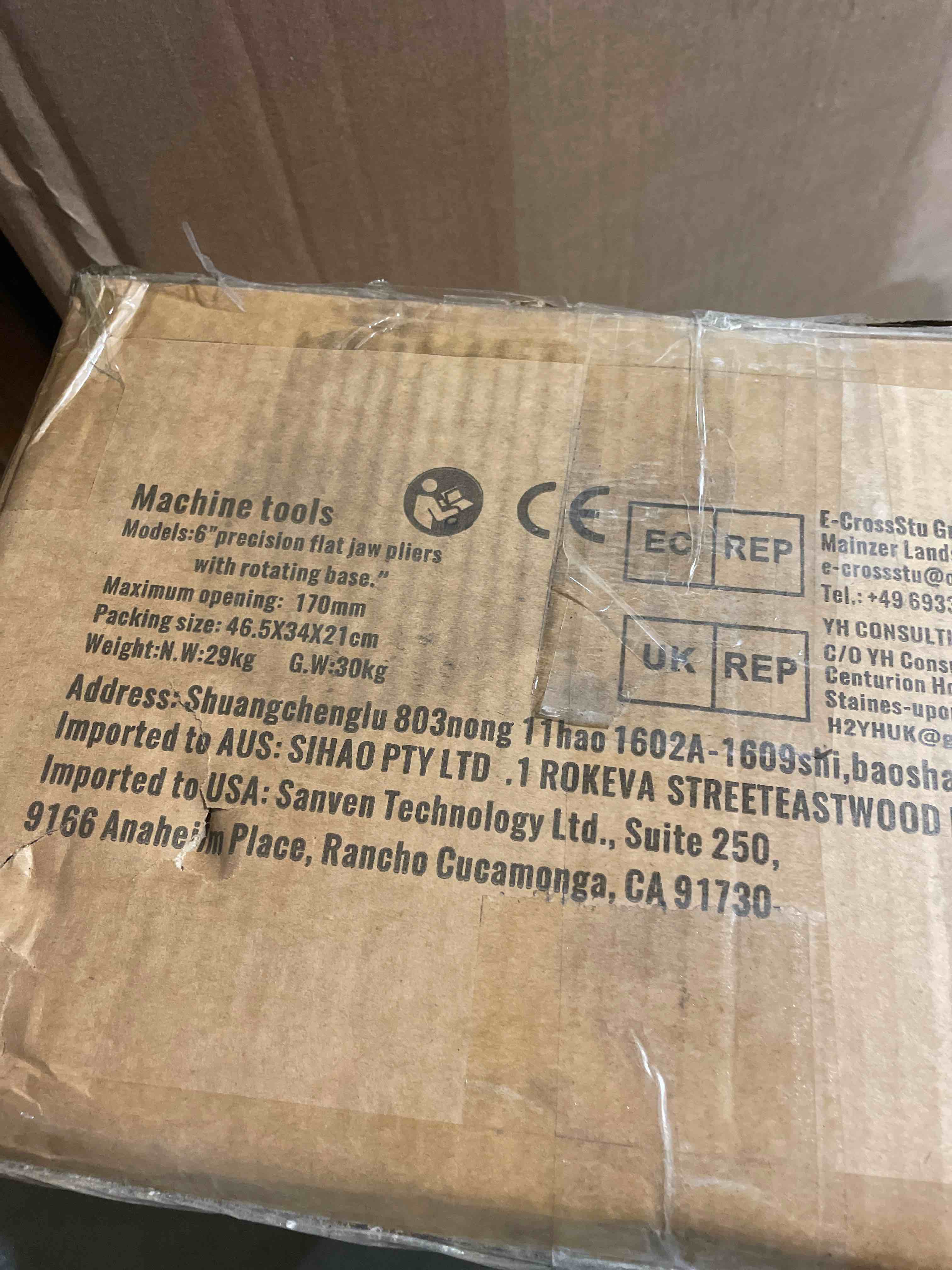 Condition photo showing New/Like New for VEVOR 6 Inch Heavy Duty Milling Vise Bench Clamp Vise High Precision Clamping Vise 6 Inch Jaw Width with 360 Degrees Swiveling Base CNC Vise