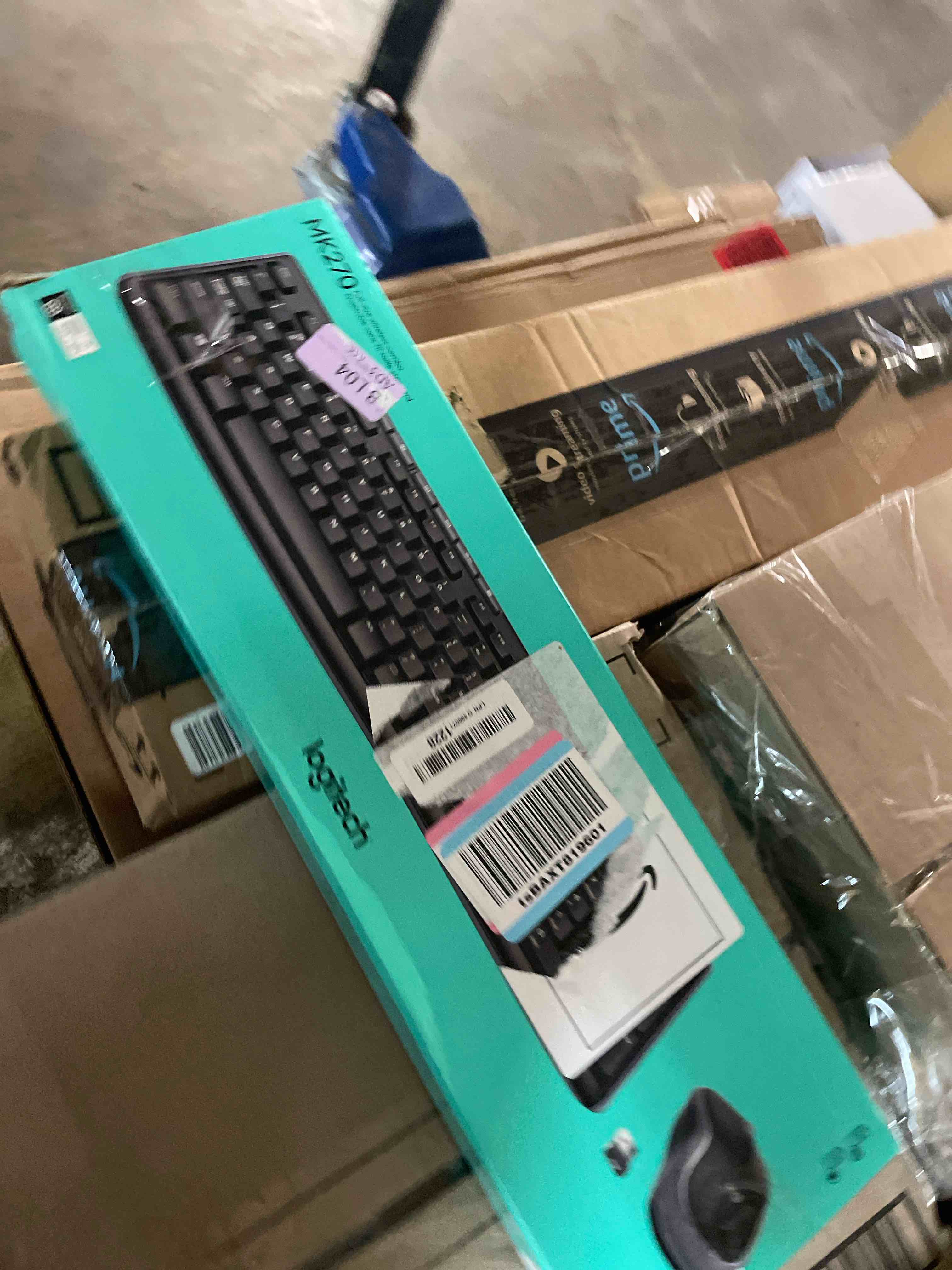 Condition photo showing Good Condition for Logitech MK270 Wireless Keyboard and Mouse Combo for Windows, 2.4 GHz, 8 Multimedia Keys, PC, Laptop, Wireless Keyboard Compact Mouse Combo - Black Black 1 Pack Combo