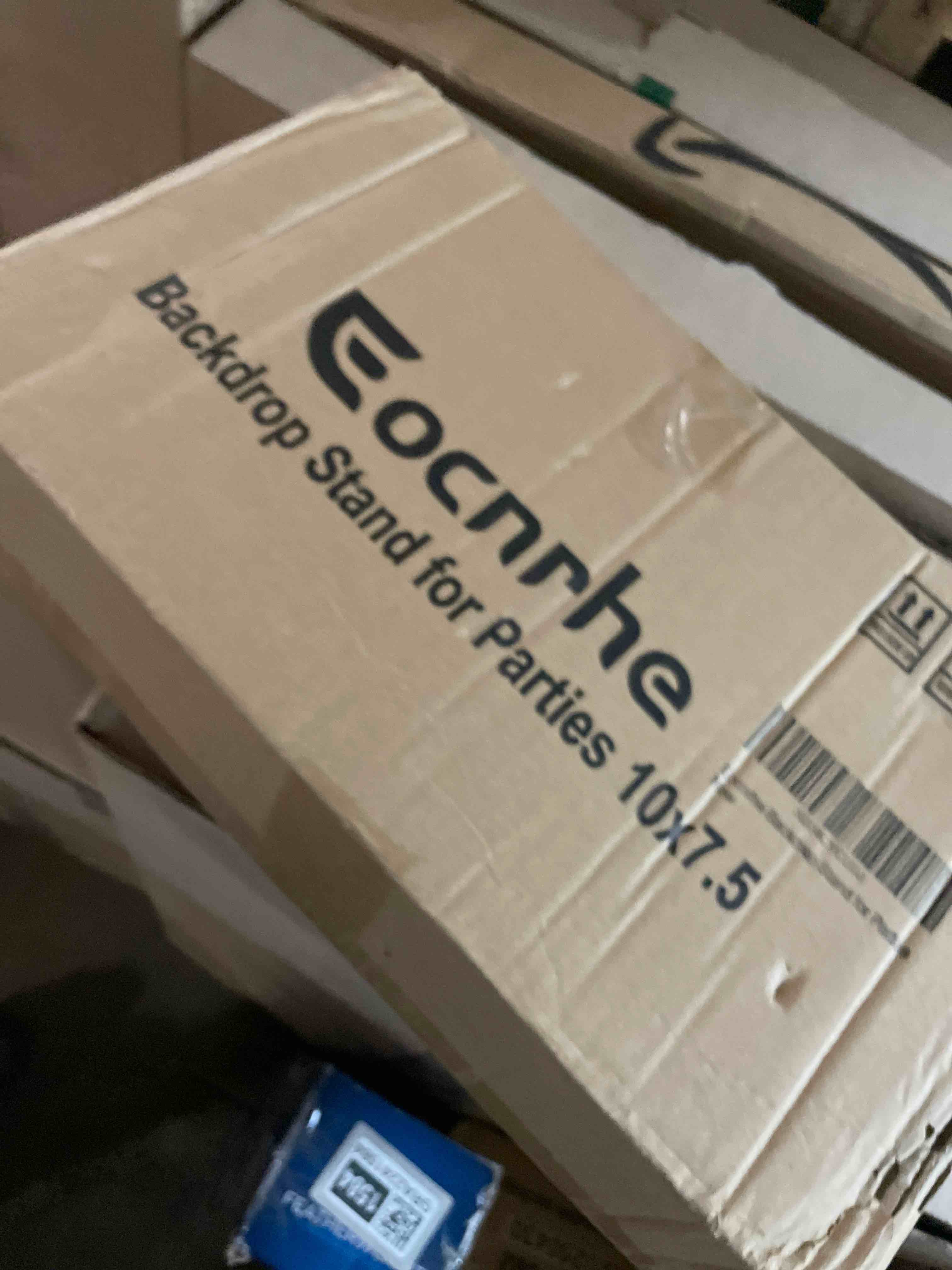 Condition photo showing New/Like New for Backdrop Stand Kit - 6 Widths, 10x7.5ft Adjustable Background Stand for Parties & Studio Photography