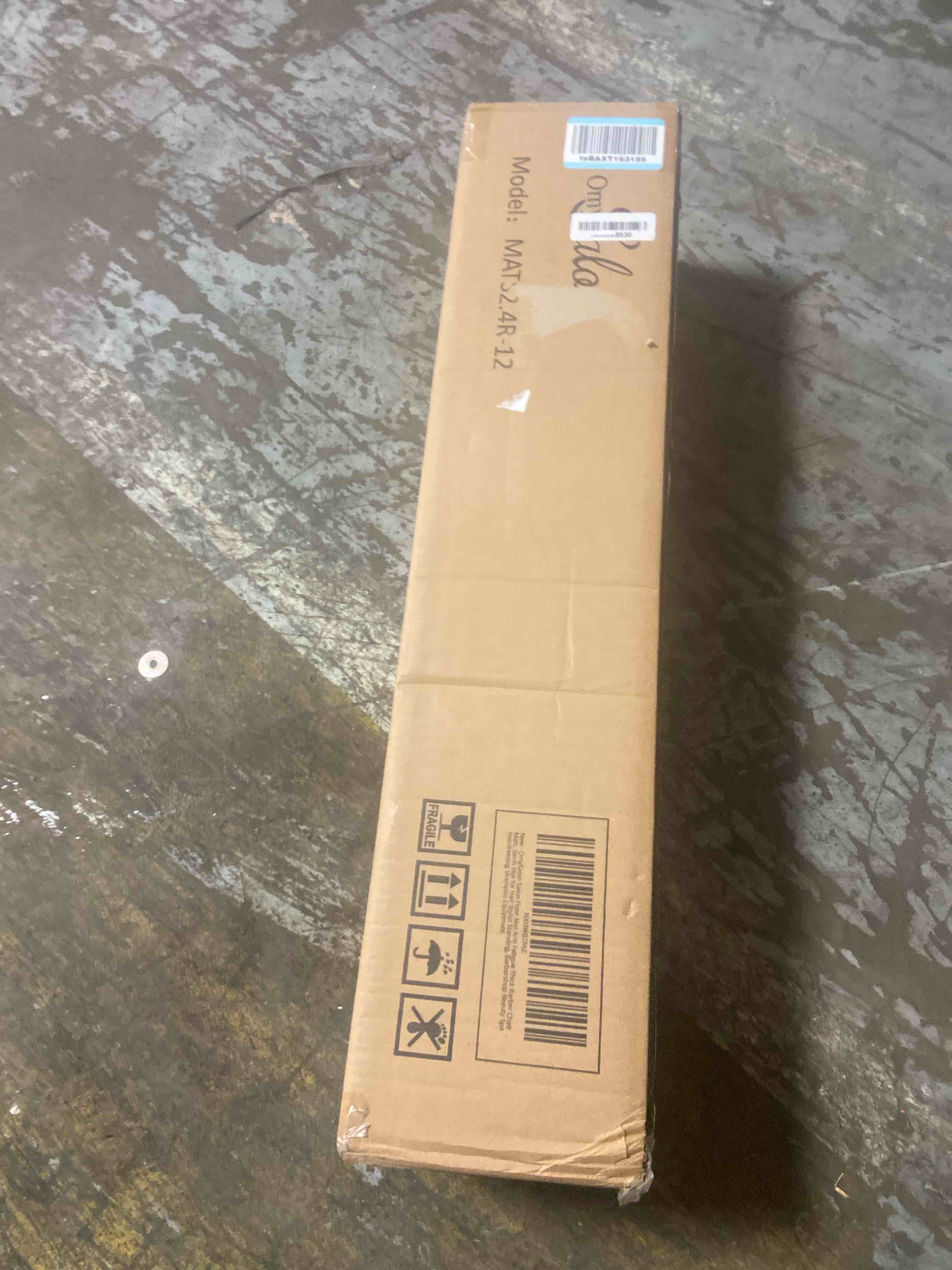 Condition photo showing New/Like New for OmySalon Salon Floor Mat Anti Fatigue Thick Barber Chair Mats, Salon Mat for Hair Stylist Standing, Barbershop Beauty Spa Hairdressing Shampoo Equipment