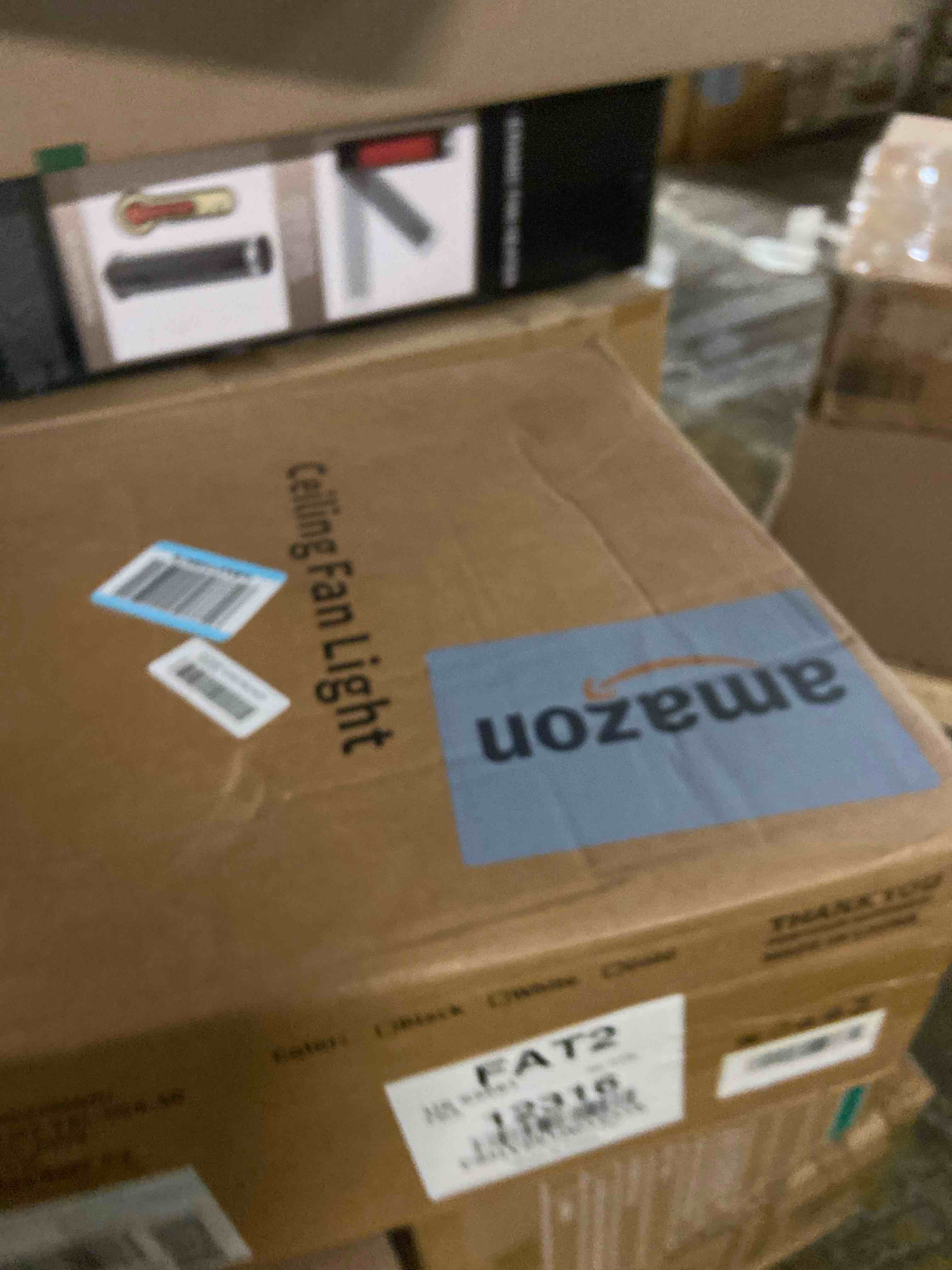 Condition photo showing Good Condition for KDG 15.8? Retro Low Profile LED Ceiling Fans with Light, Reversible Ceiling Fans Flush Mount with Remote and 6 Speeds, E26 Base Buld for Bedroom, Dinning Room, Kids Room, Kitchen Orbicular (15.8in)