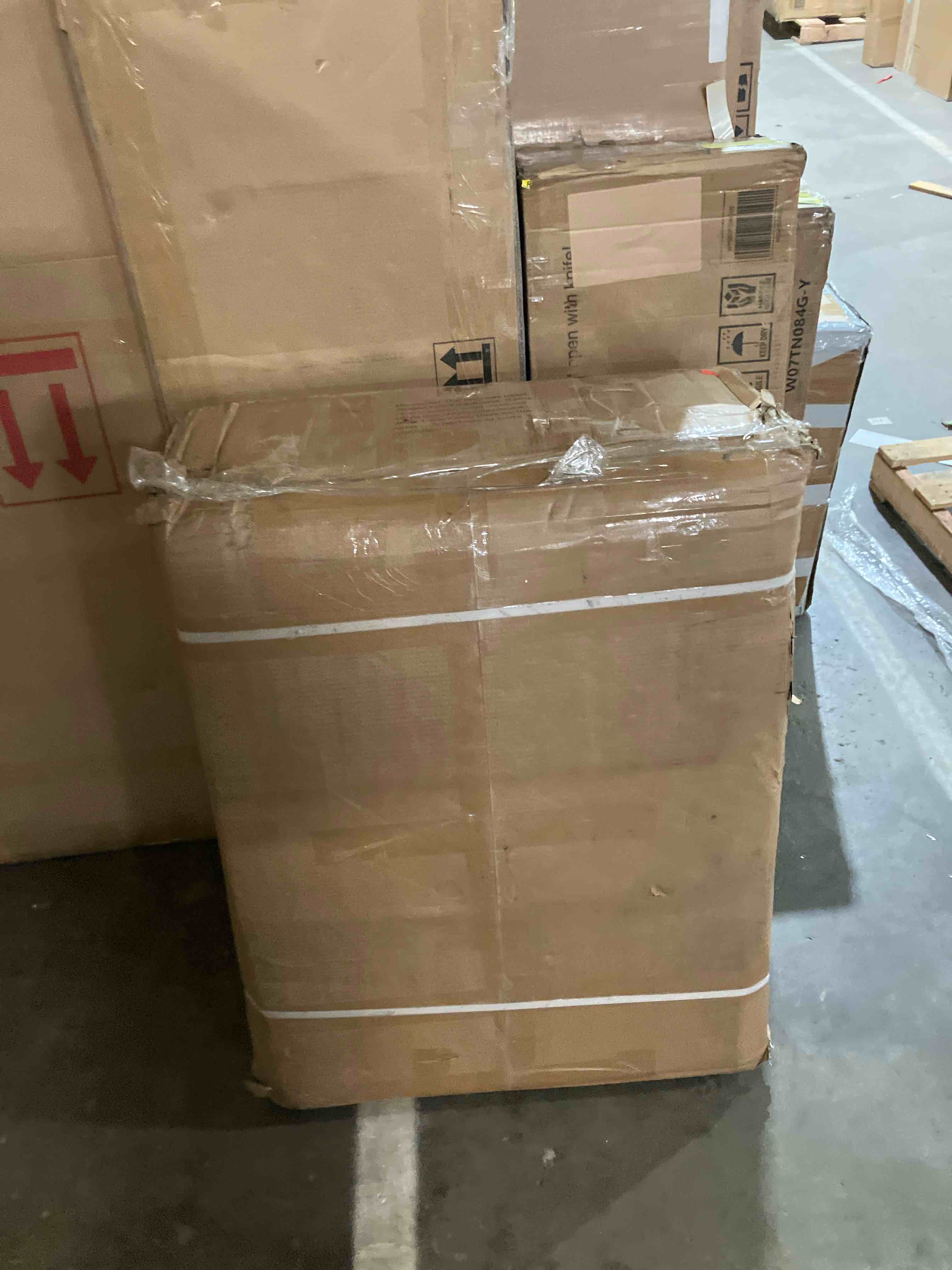 Condition photo showing As Is for Modular Sectional Sofa, Oversized Chenille Cloud Couch, Deep Comfy Seat, 2-Seater Sofas Couches for Living Room, Beige | Premium Chenille, Without Compress, Oversized, Cloud Comfort, Thick Cushions (Left arm chair only)?