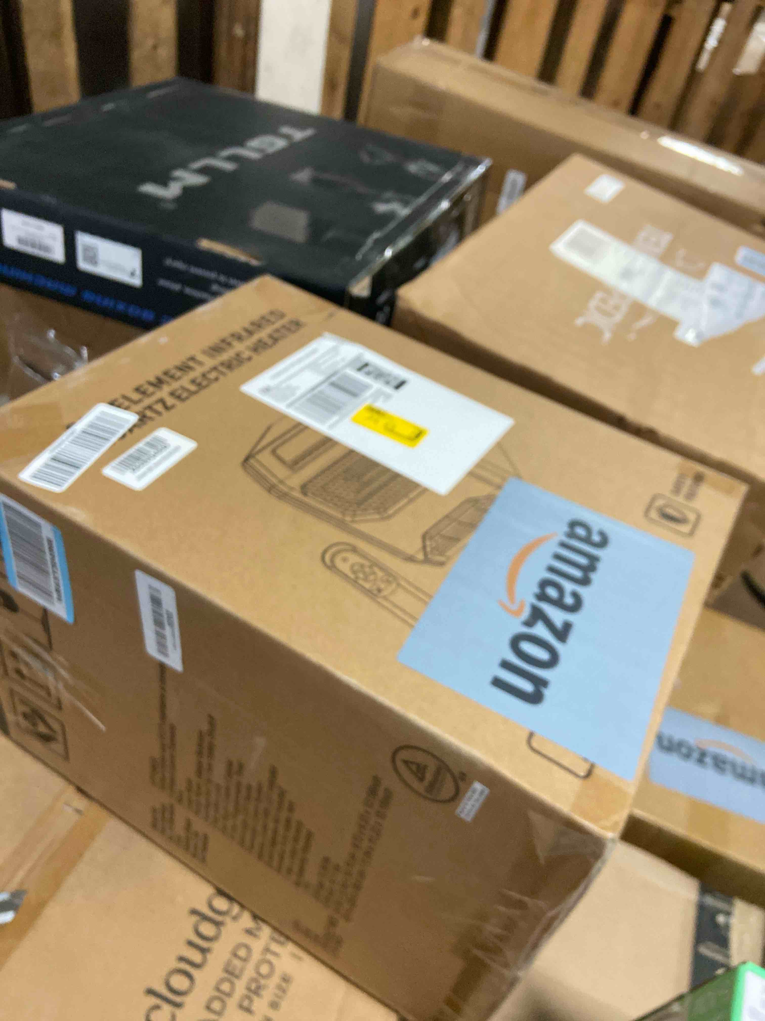 Condition photo showing New/Like New for Infrared Space Heater 3 Mode 1500W Electric heater with 6 Quartz Infrared Element Child Lock Timer Remote for Indoor Use WEWARM Middle