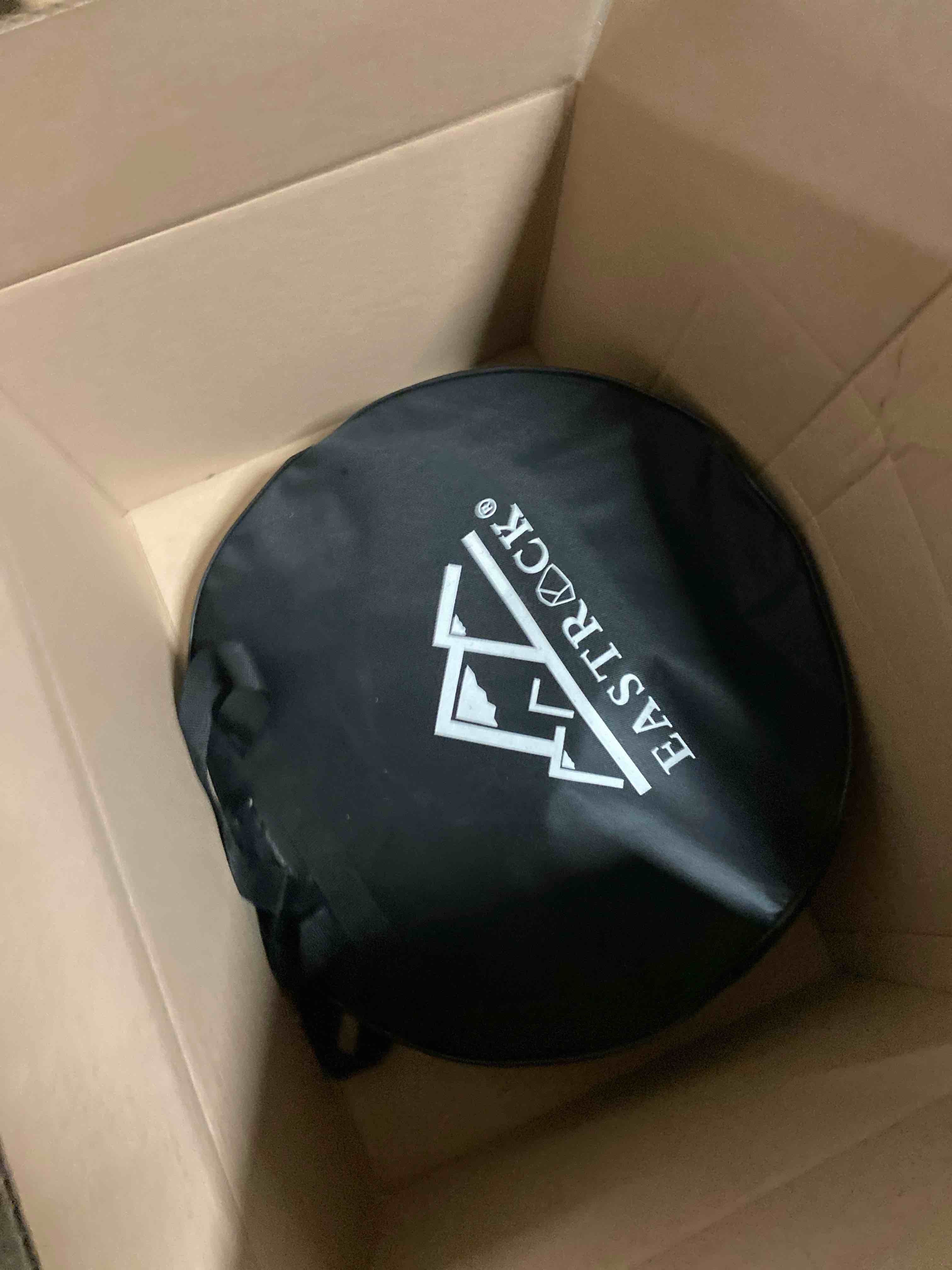 Condition photo showing Good Condition for EASTROCK Low Volume Cymbal Pack - 5 Piece Set With Cymbal Bag, Felts - 14" Hi-hat, 16" & 18" Crash, 20" Ride (Black)