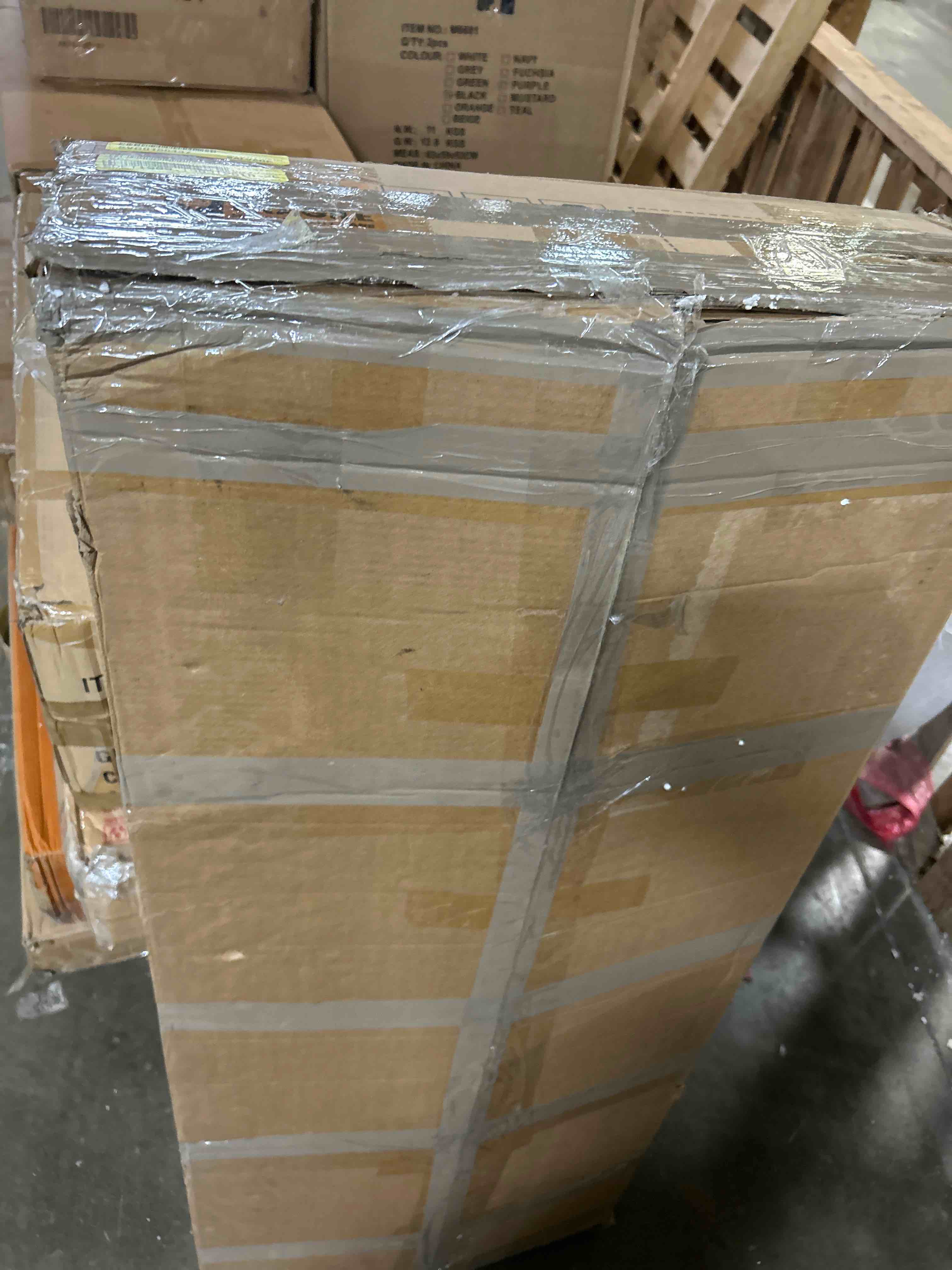 Condition photo showing As Is for Farmhouse L Shaped Electric Standing Desk Frame(Desk frame only )