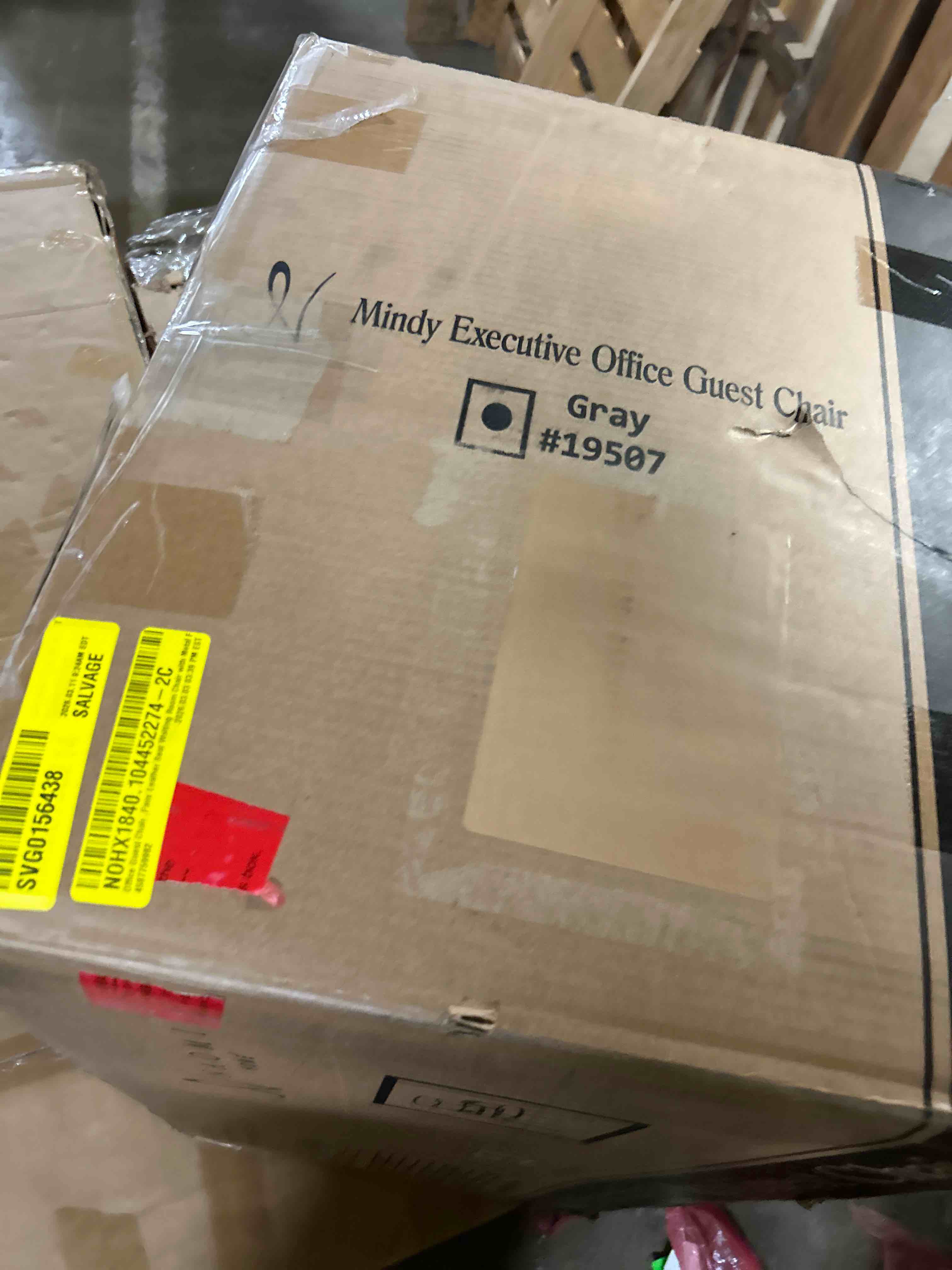 Condition photo showing New/Like New for Mindy Executive Office Guest Chair(set of 2)