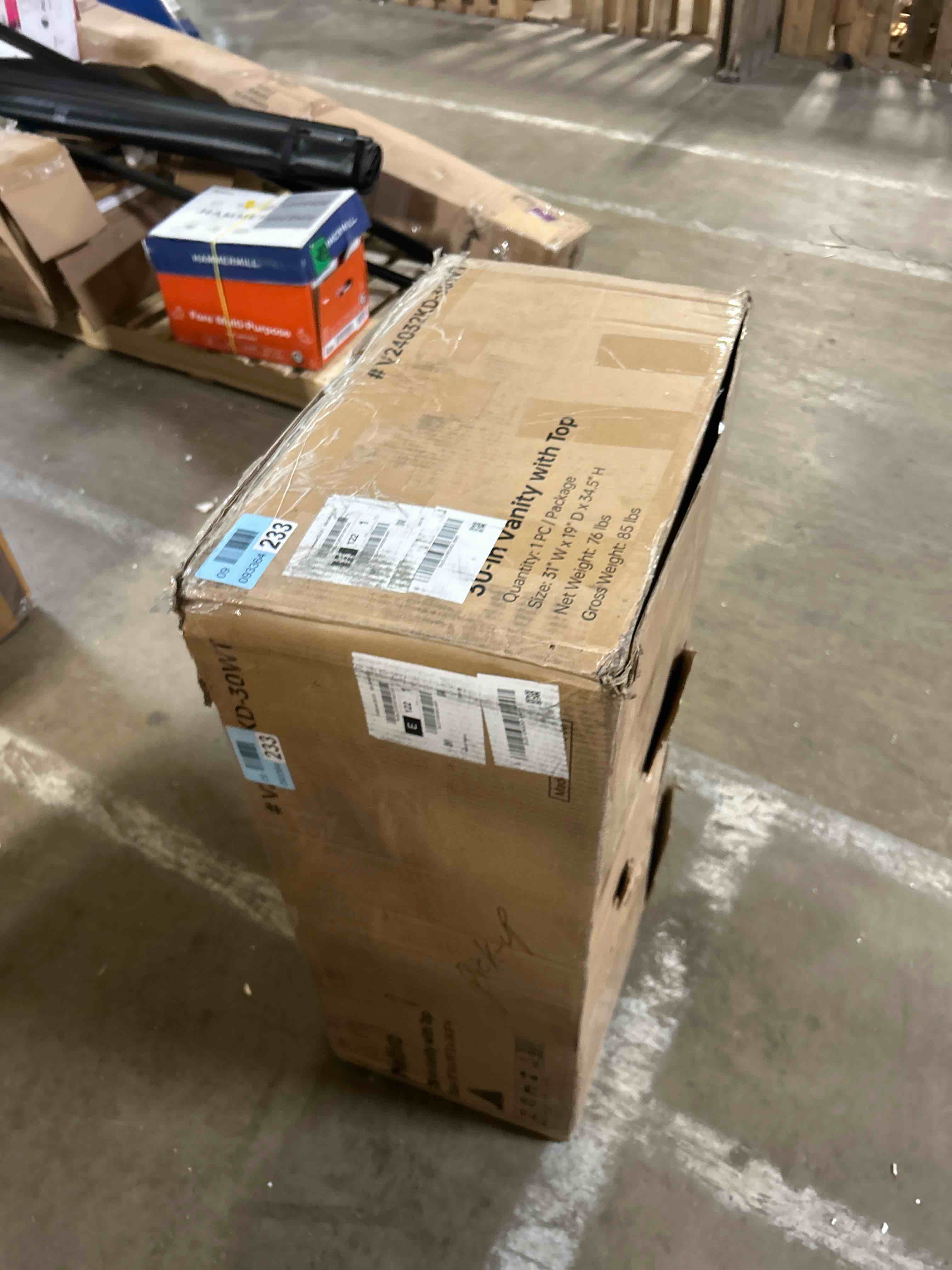 Condition photo showing New/Like New for Meltiva  30-in Vanity with Top