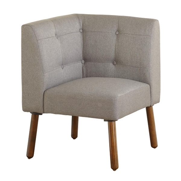 Simple Living Playmate Corner Chair - Grey