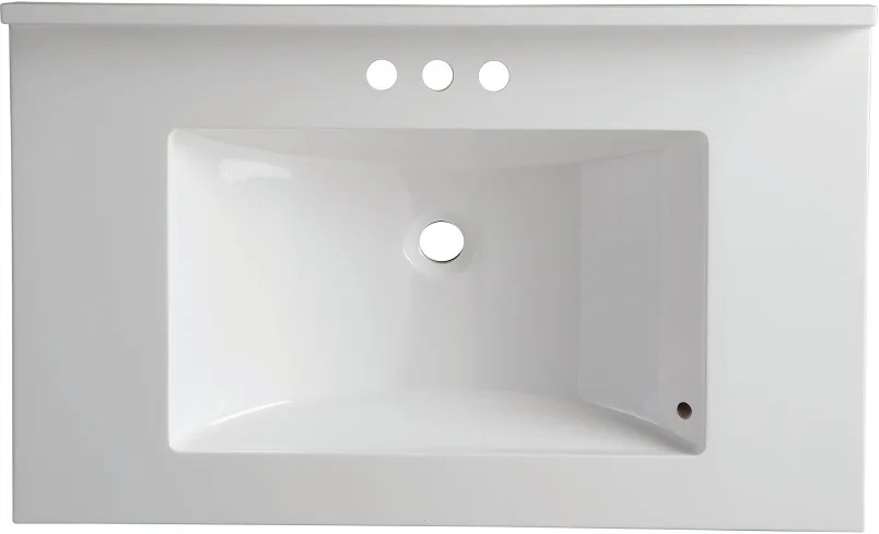 wolf rectangular vanity tops 49" x 22" / cotton white