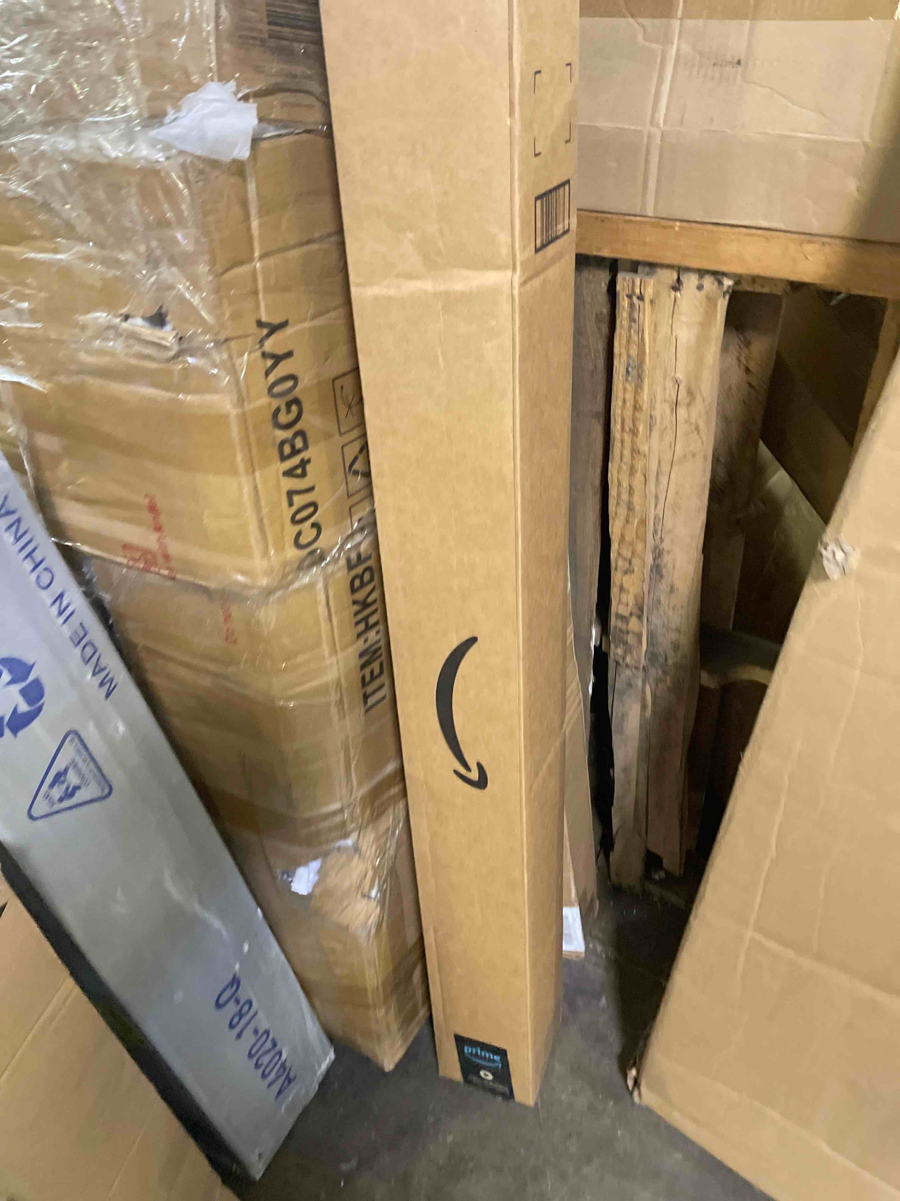 Condition photo showing New/Like New for 48-inch ceiling fan downrod, 4-foot brushed nickel ceiling fan extension rod, 1-inch od, ceiling downrod for various fans ((only fans boom, no thread & cord)