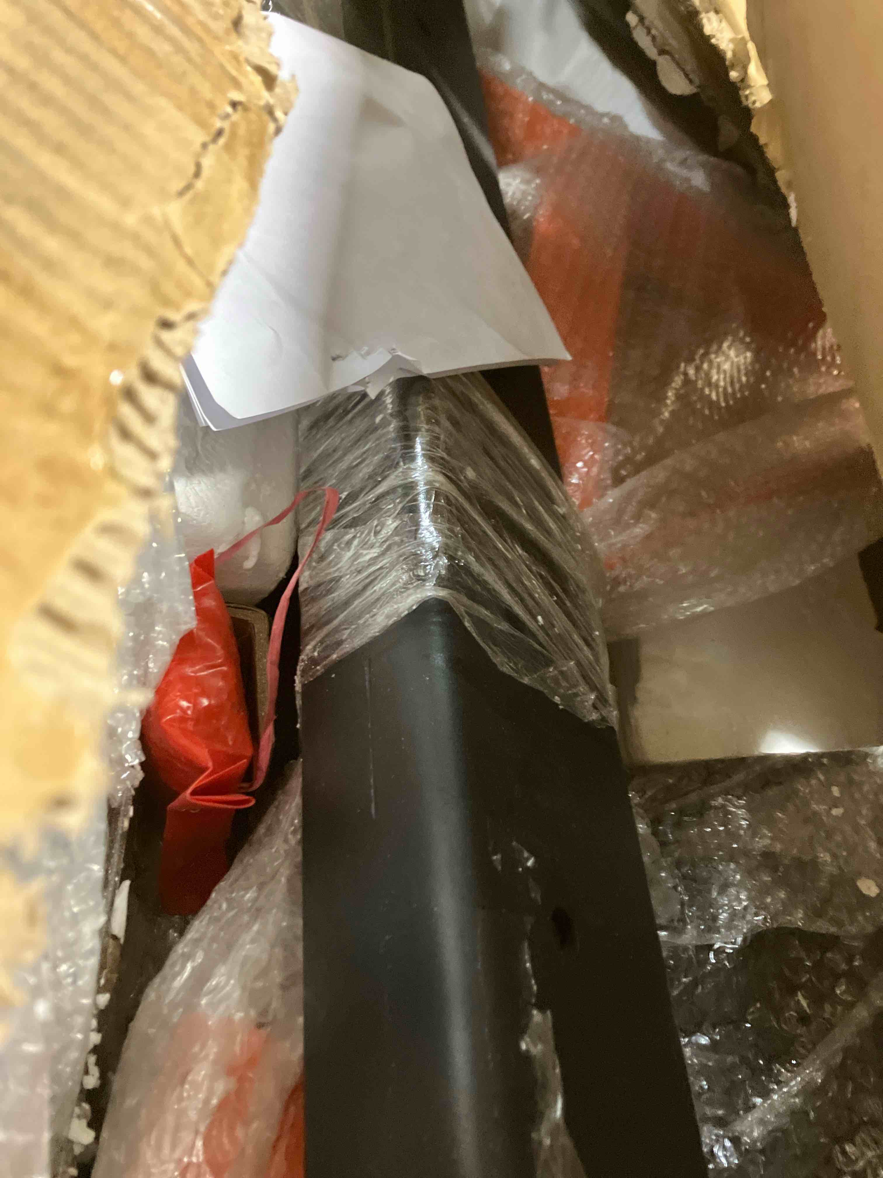 Condition photo showing Good Condition for GarveeLife 3 Point 60" Landscape Rake, Heavy Duty 5 FT Rock Rake for Compact Tractors, Fits Category 1 Hookup, 360 Degree Rotation Tow-Behind Garden Tool (good condition due to packaging)