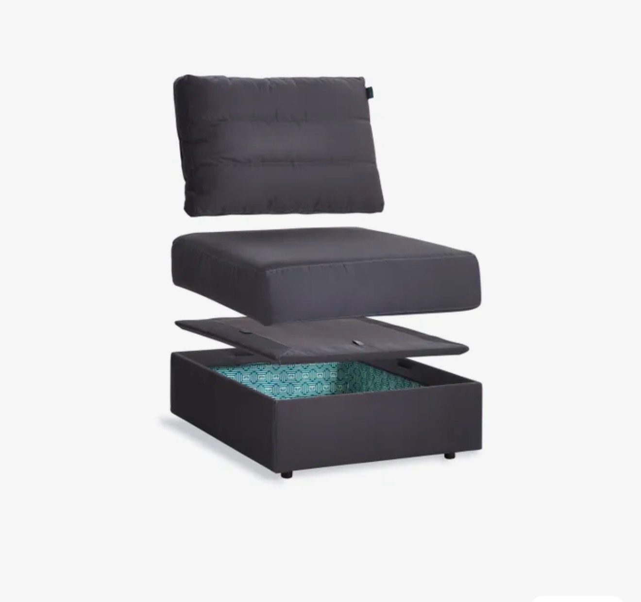 Deep Storage ottoman  Seat Insert