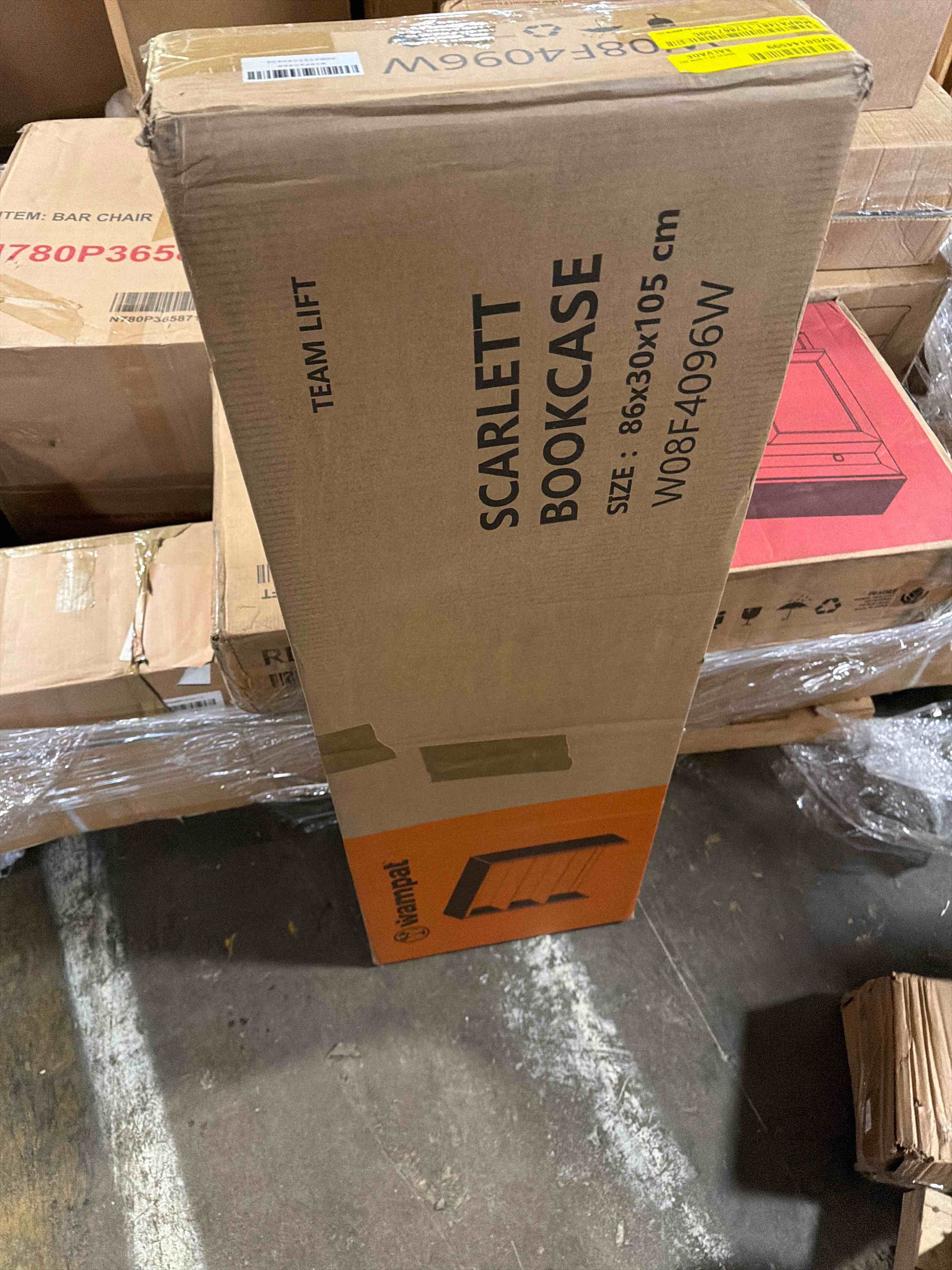 Condition photo showing As Is for Mayge Entertainment Center for TVs up to 65"