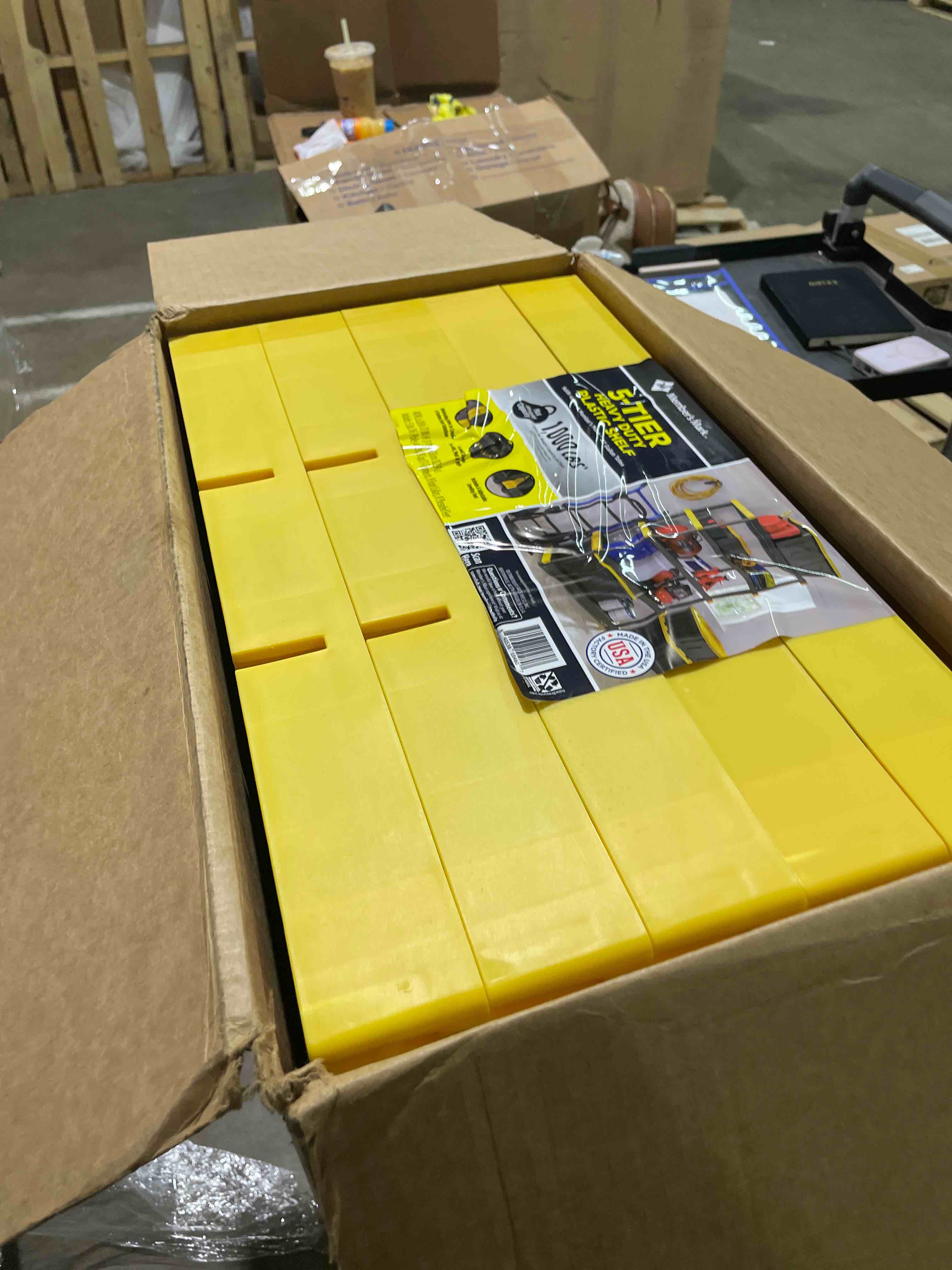 Condition photo showing New/Like New for Member's Mark 5-Tier Heavy-Duty Shelf, 48""W x 20""D x 72""H