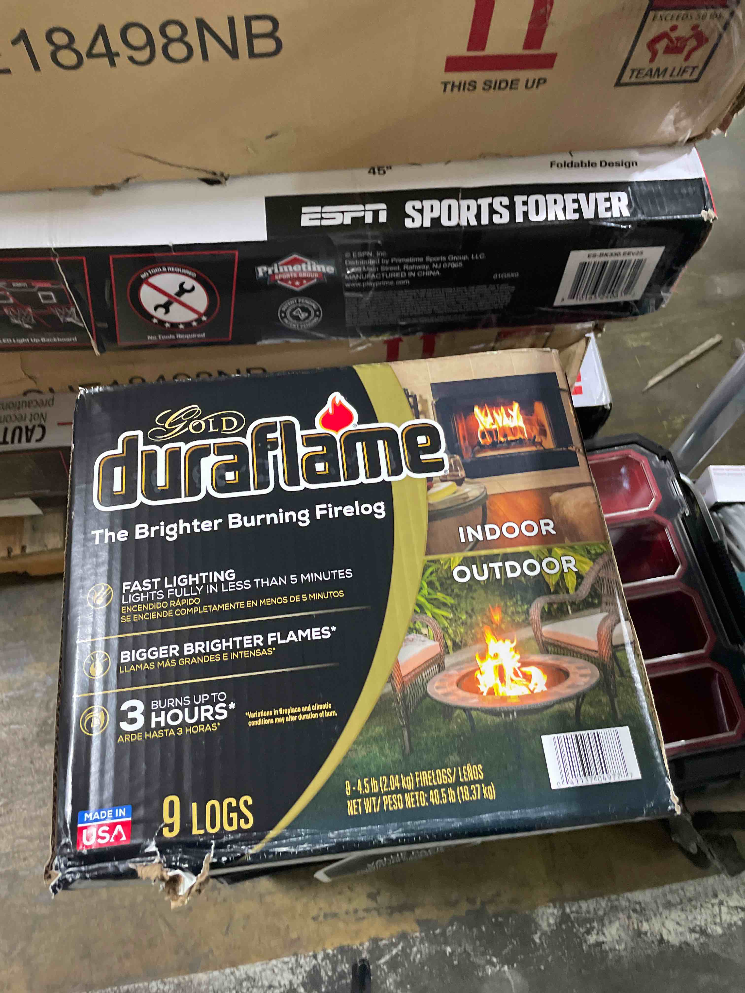 Condition photo showing New/Like New for Duraflame Duraflame Gold Ultra-Premium 4.5 lb. Firelogs, 9-pack Case 3-Hour Burn