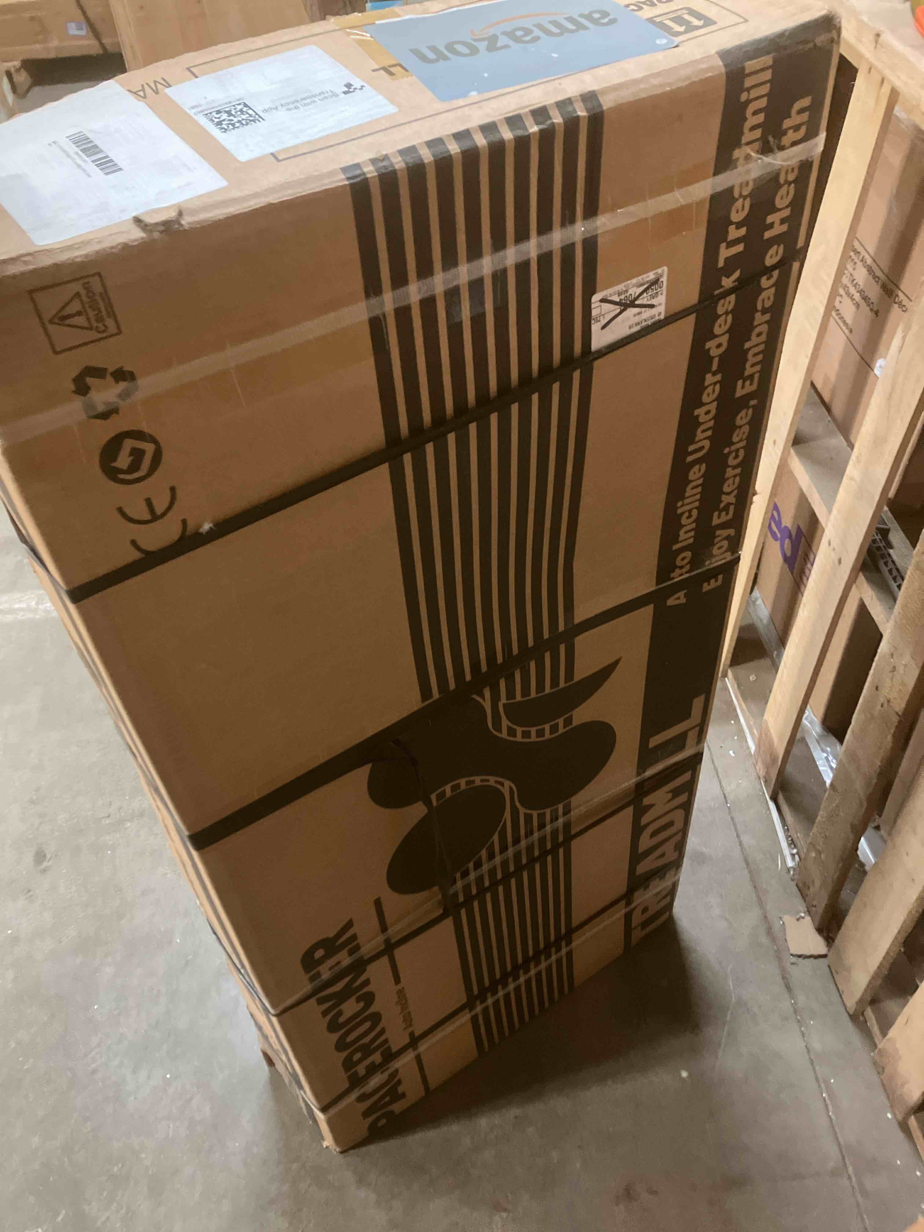 Condition photo showing Good Condition for Walking Pad Treadmill with 12% 9-Level Auto Incline, 450 lbs Capacity Bluetooth Speaker Under Desk Treadmills for Home Hiking, 5 MPH