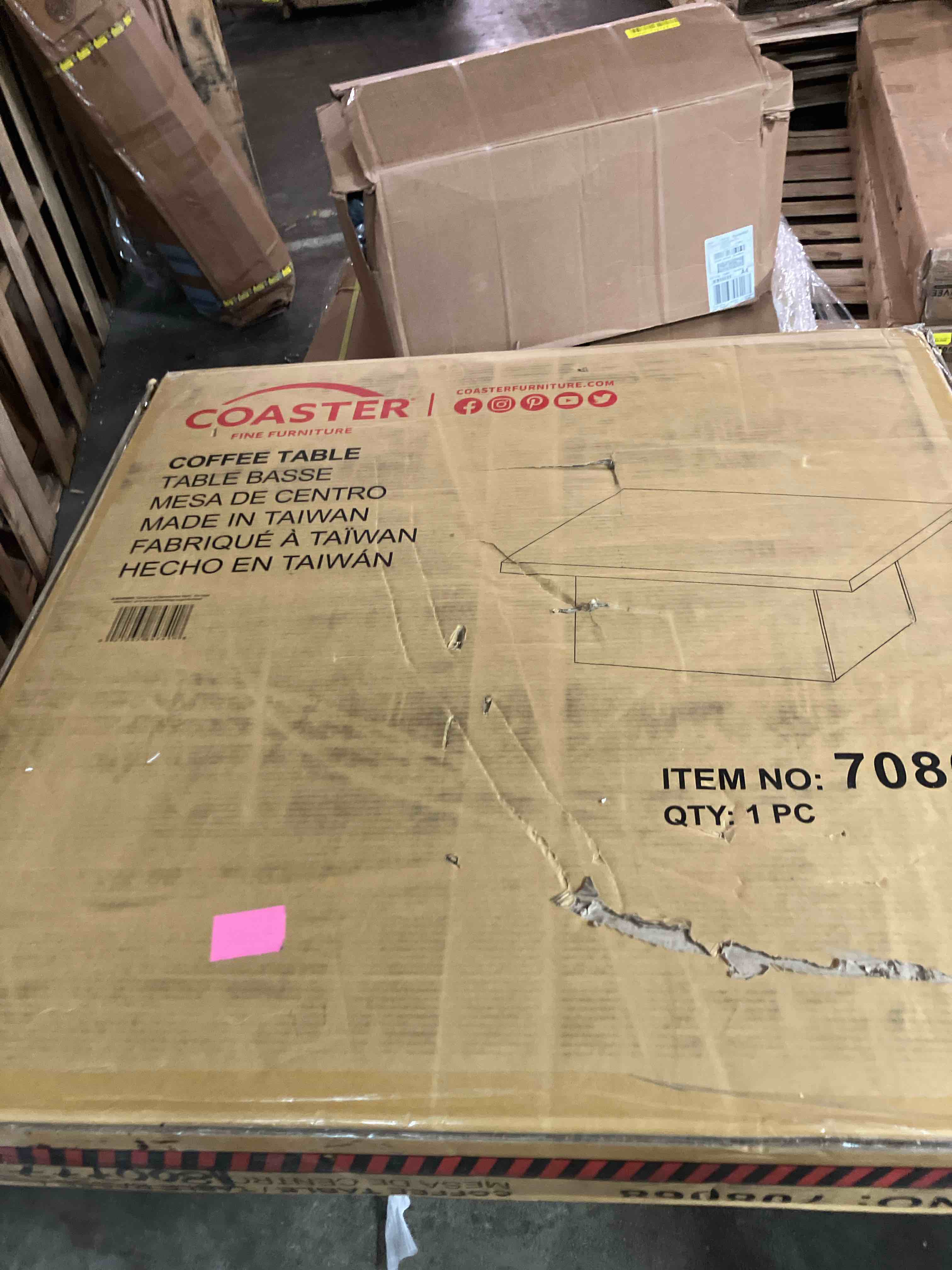 Condition photo showing Good Condition for Zetta Mango Coffee Table BASE ONLY