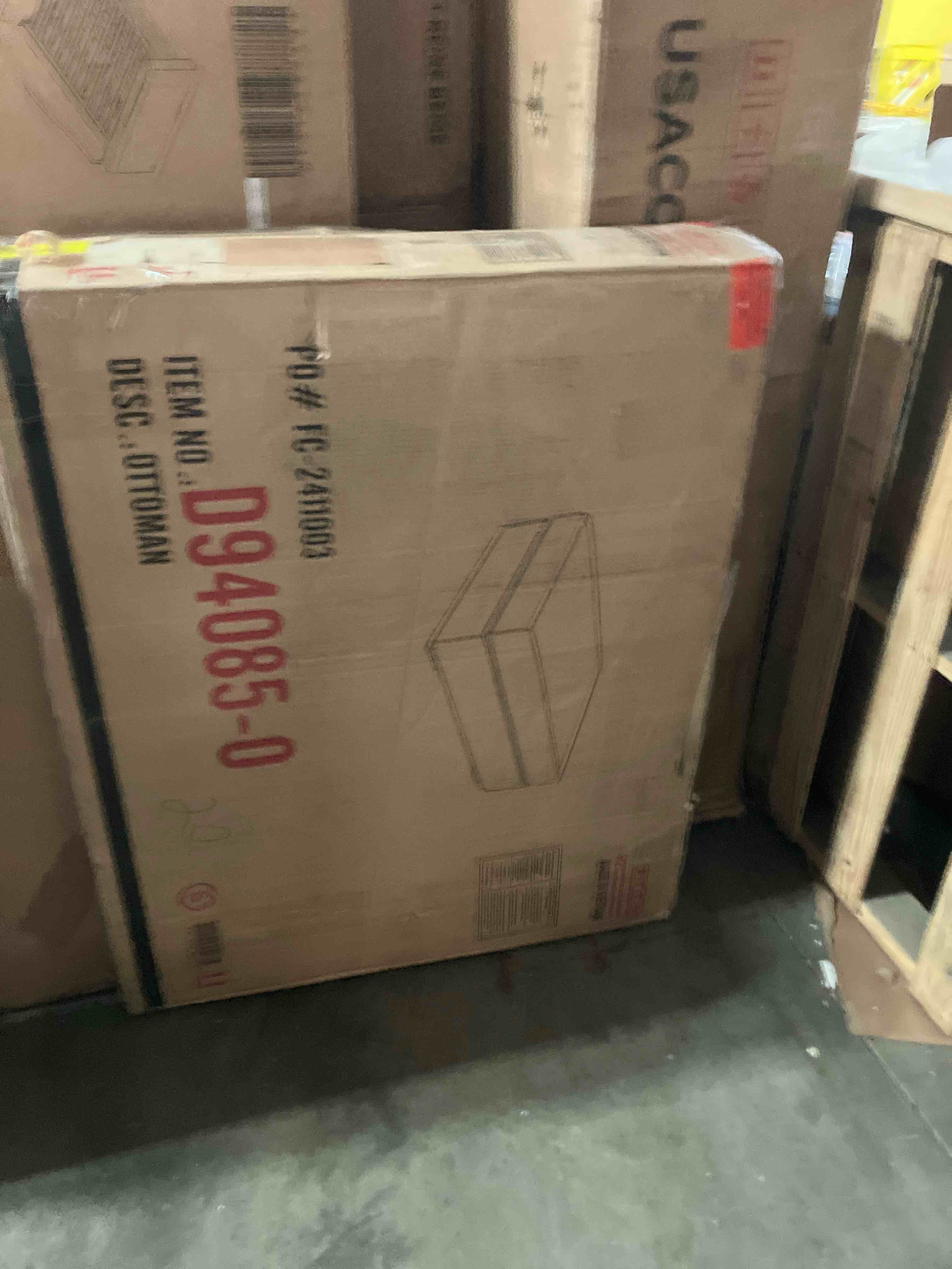 Condition photo showing New/Like New for CORDUROY MODULAR SECTIONAL