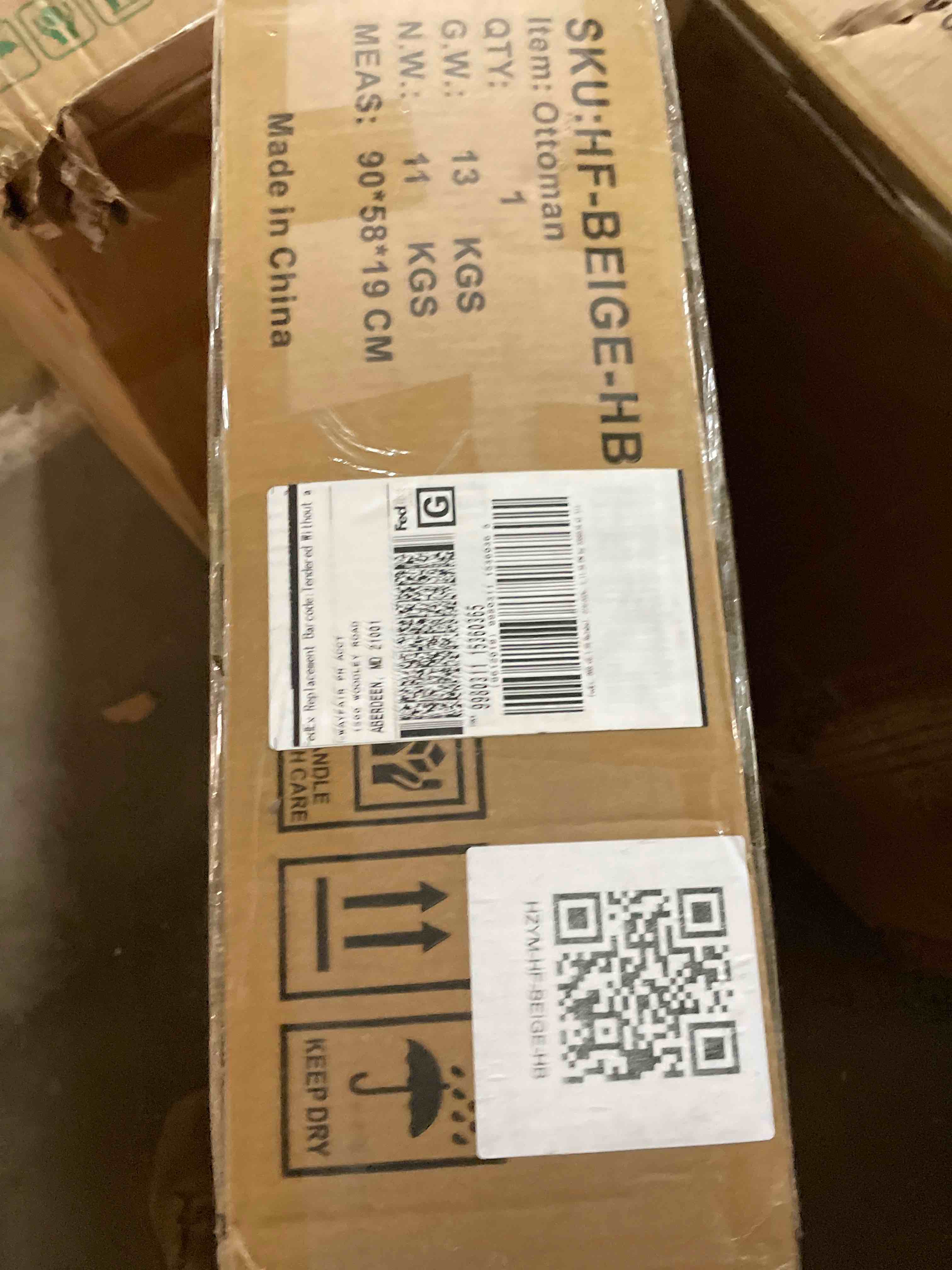 Condition photo showing New/Like New for AVIEMORE OTTOMAN