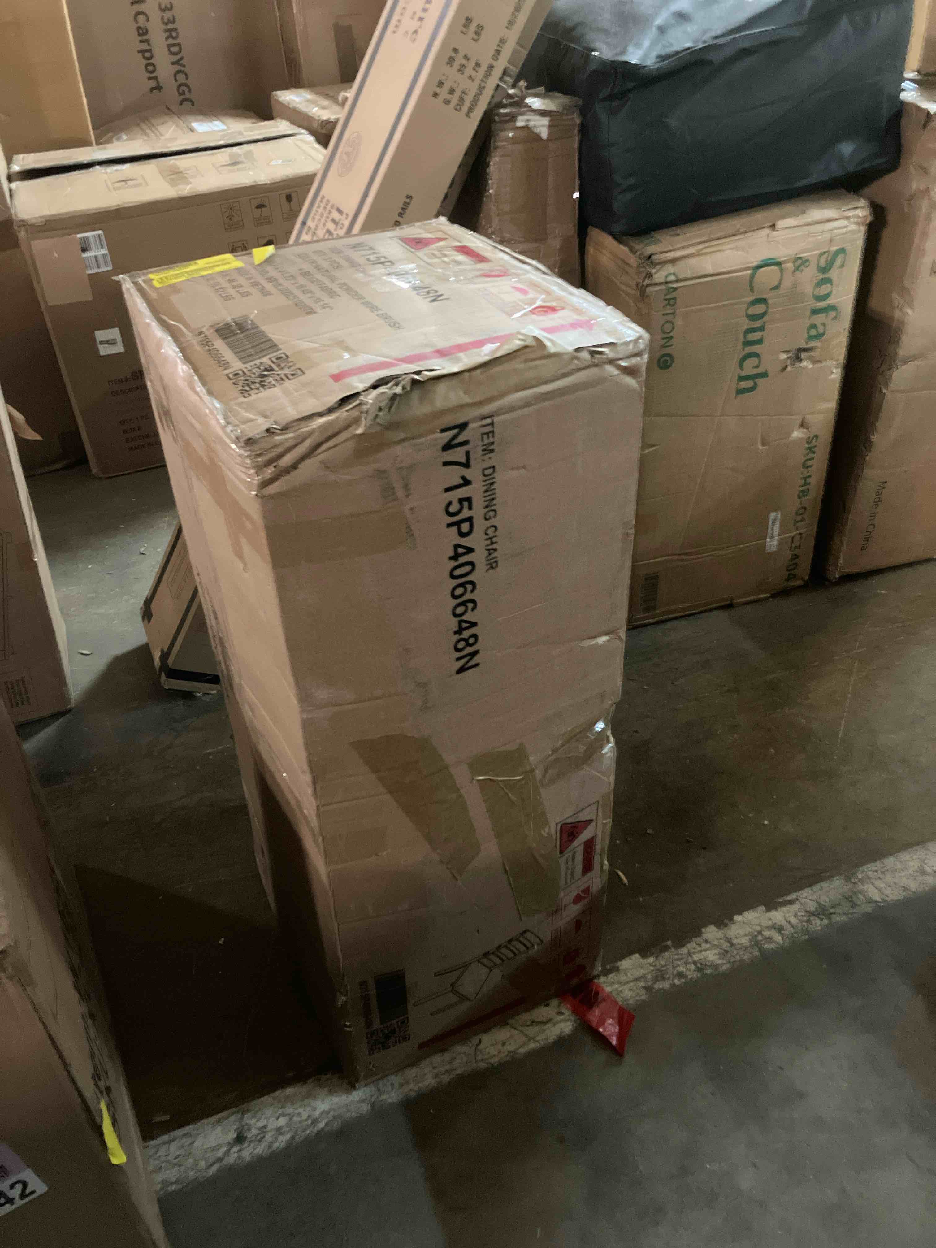 Condition photo showing New/Like New for 3 pc Solid Wood Chairs (  CHAIRS ONLY )